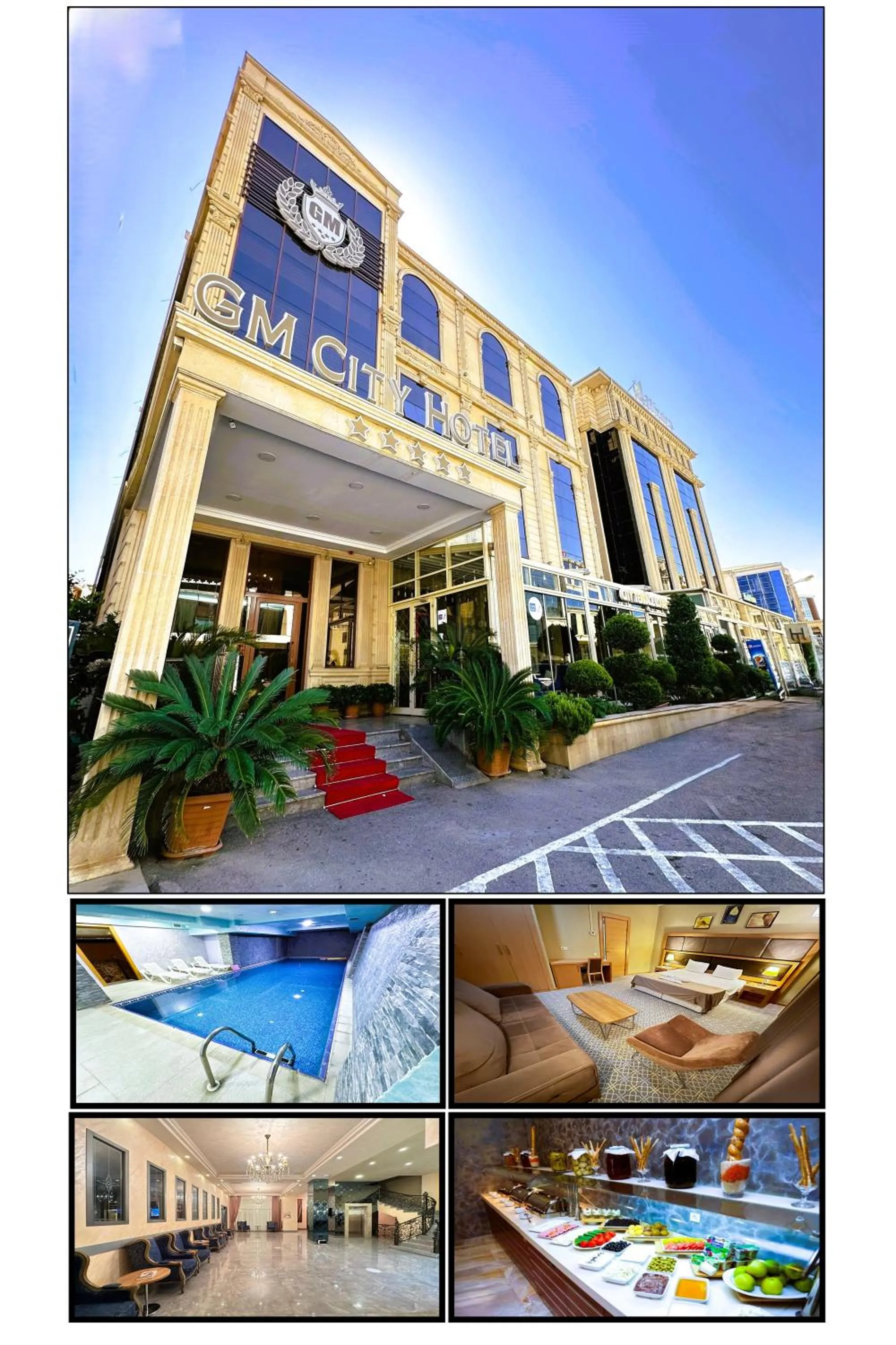 Property building in GM City Hotel Baku