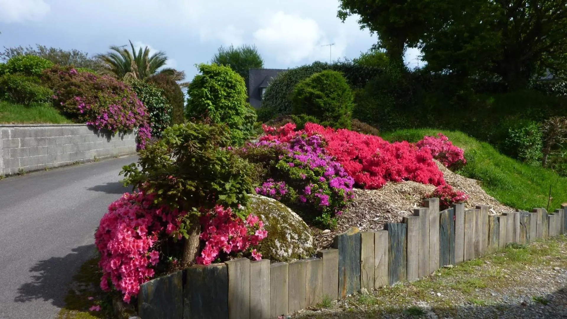 Garden view in brest chambres d'hôtes