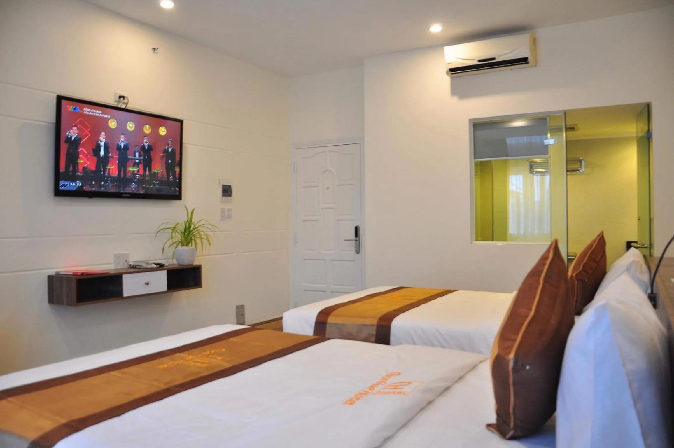 Bed in Nice Hue Hotel