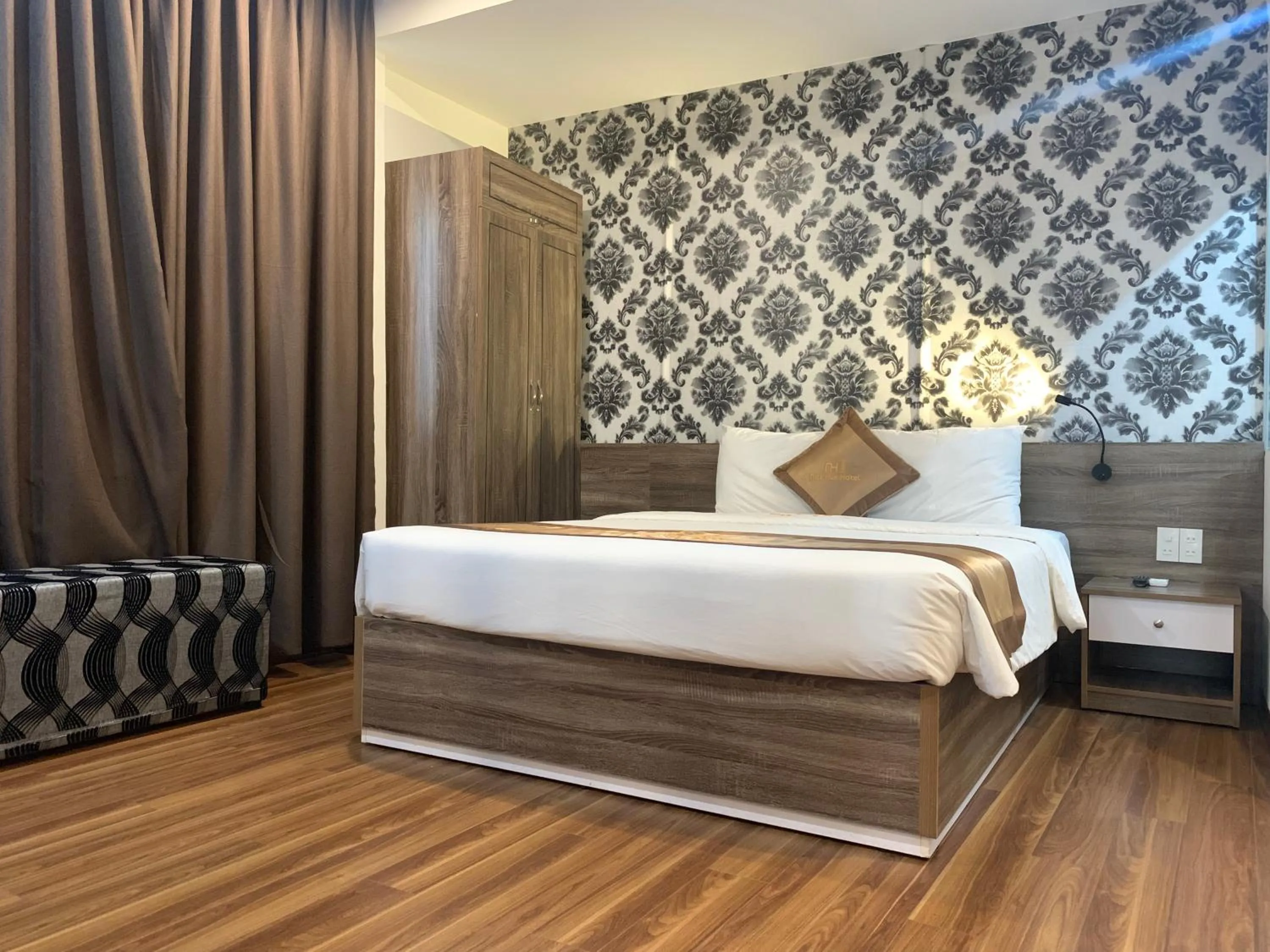 Bed in Nice Hue Hotel