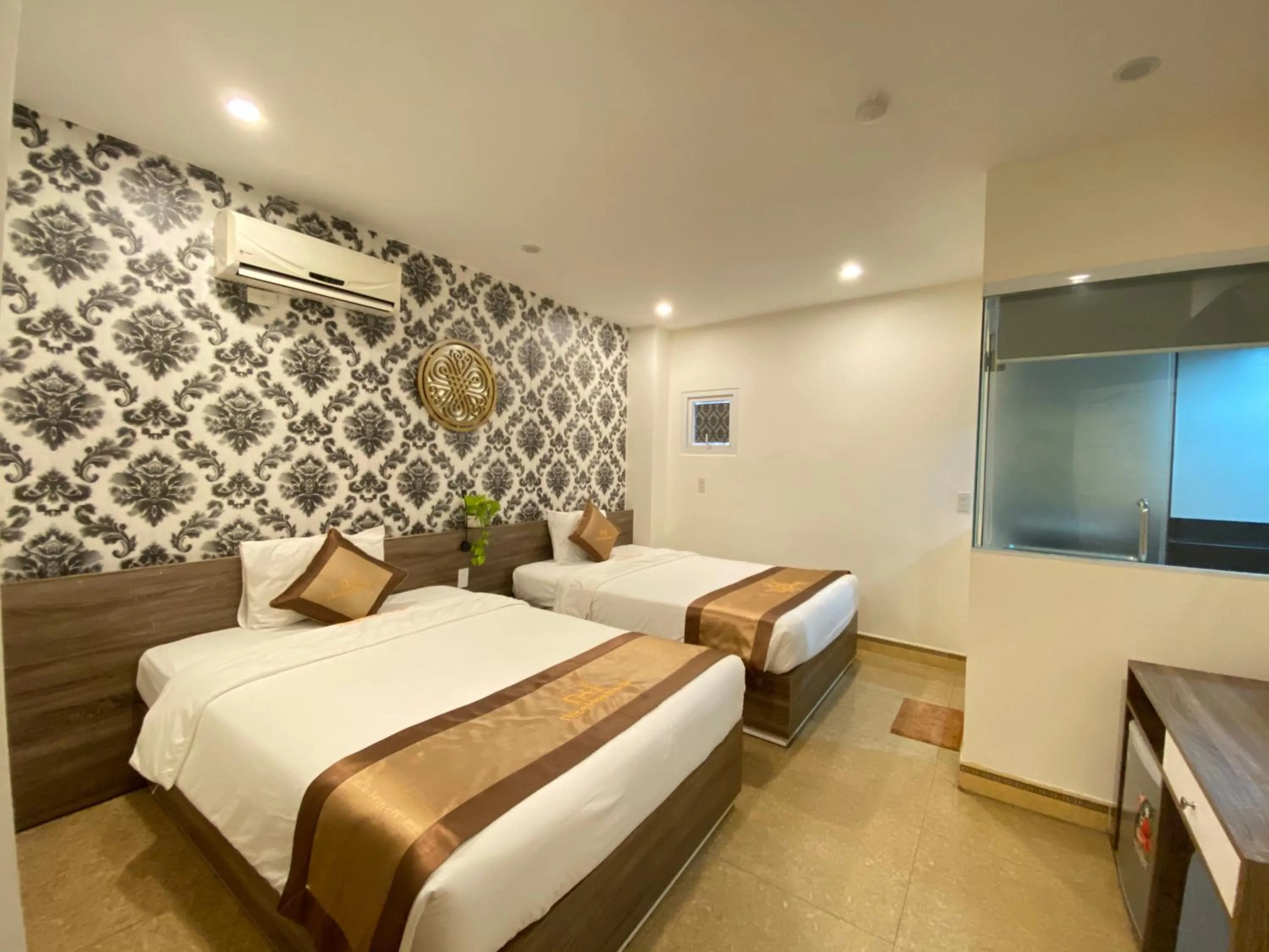 Bed in Nice Hue Hotel