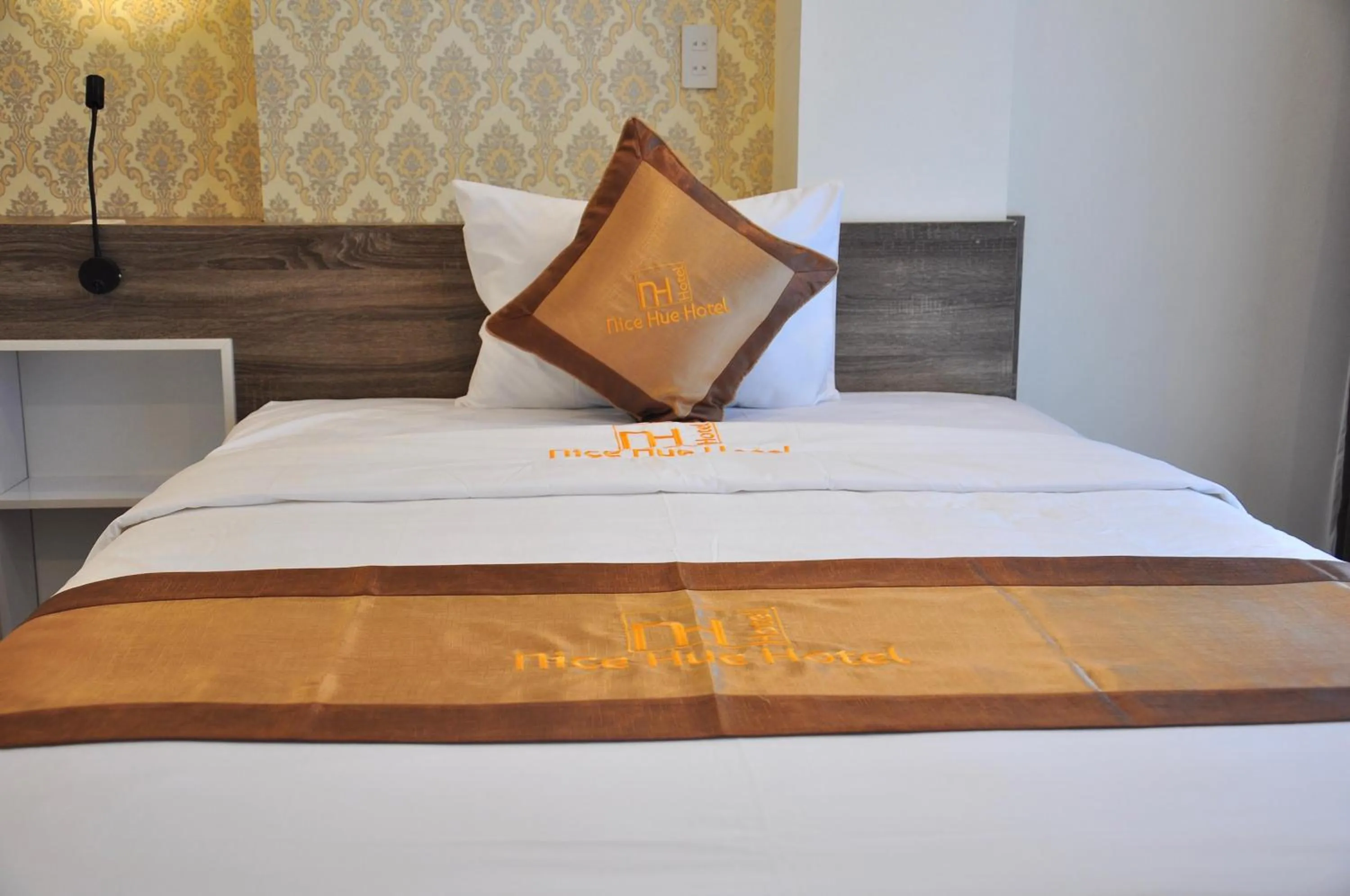 View (from property/room), Bed in Nice Hue Hotel