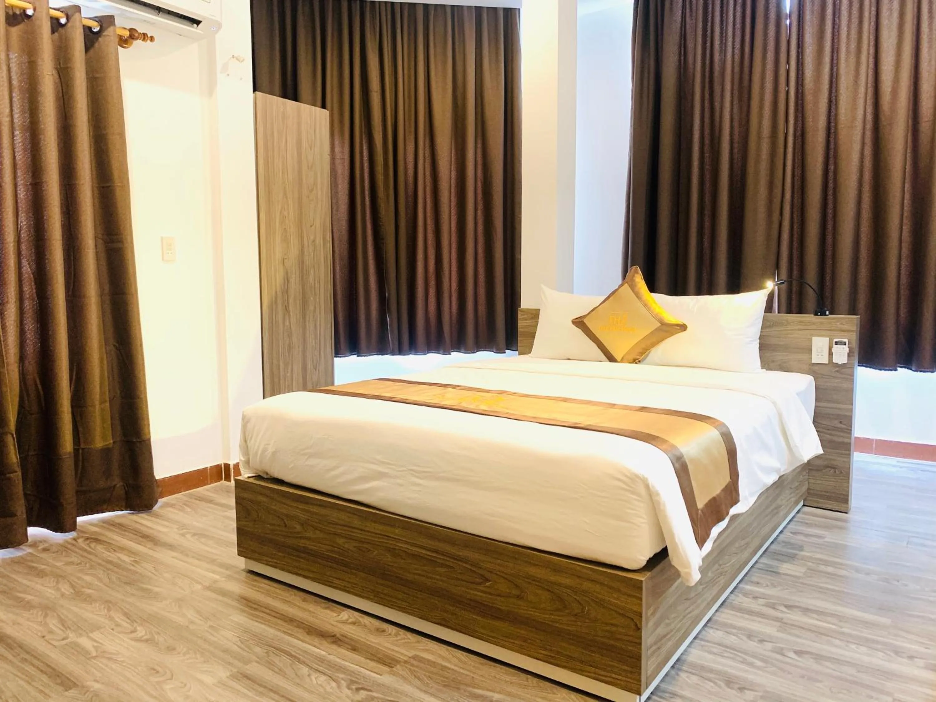 Bed in Nice Hue Hotel