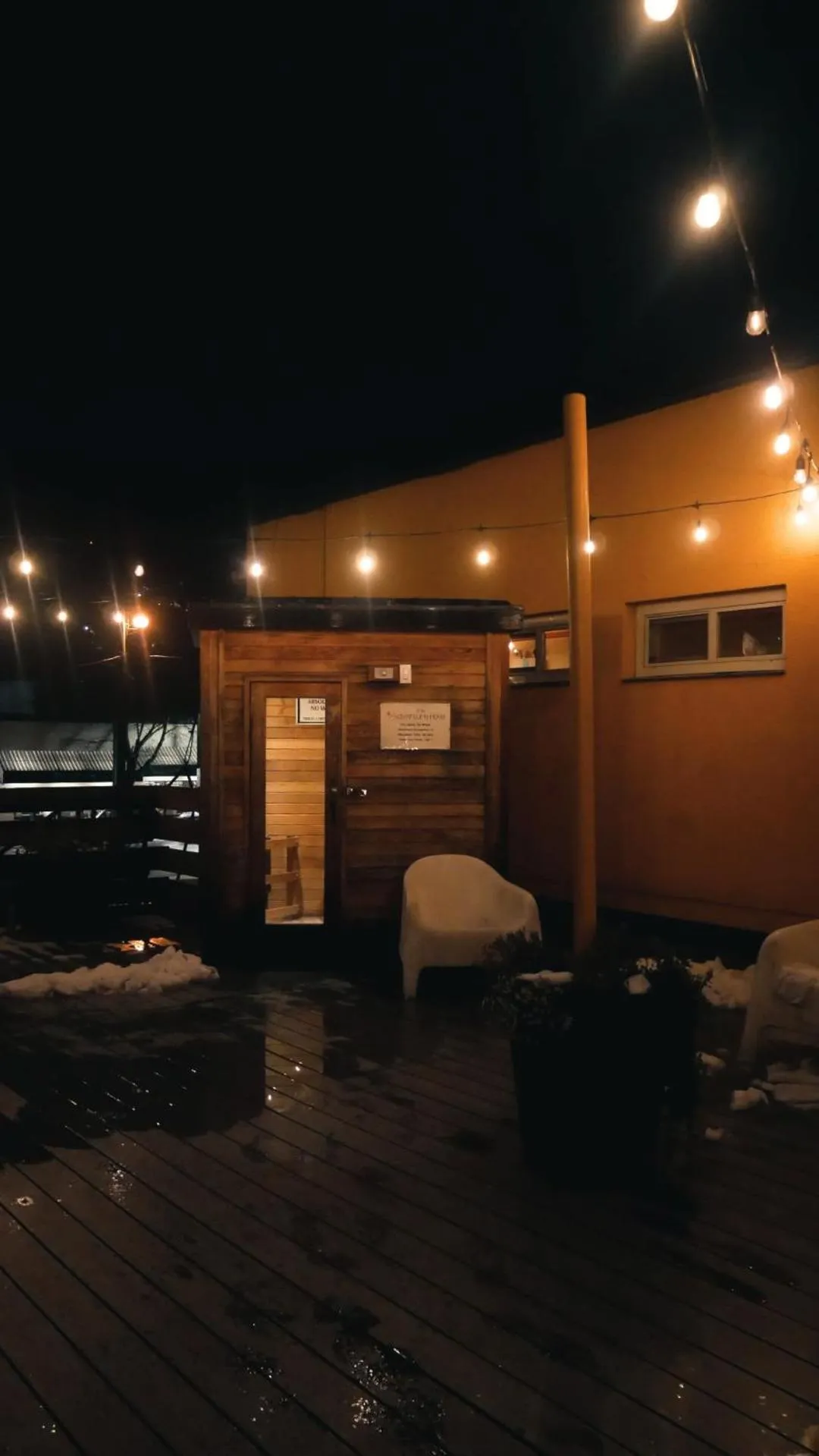 Sauna in Adventure Hotel