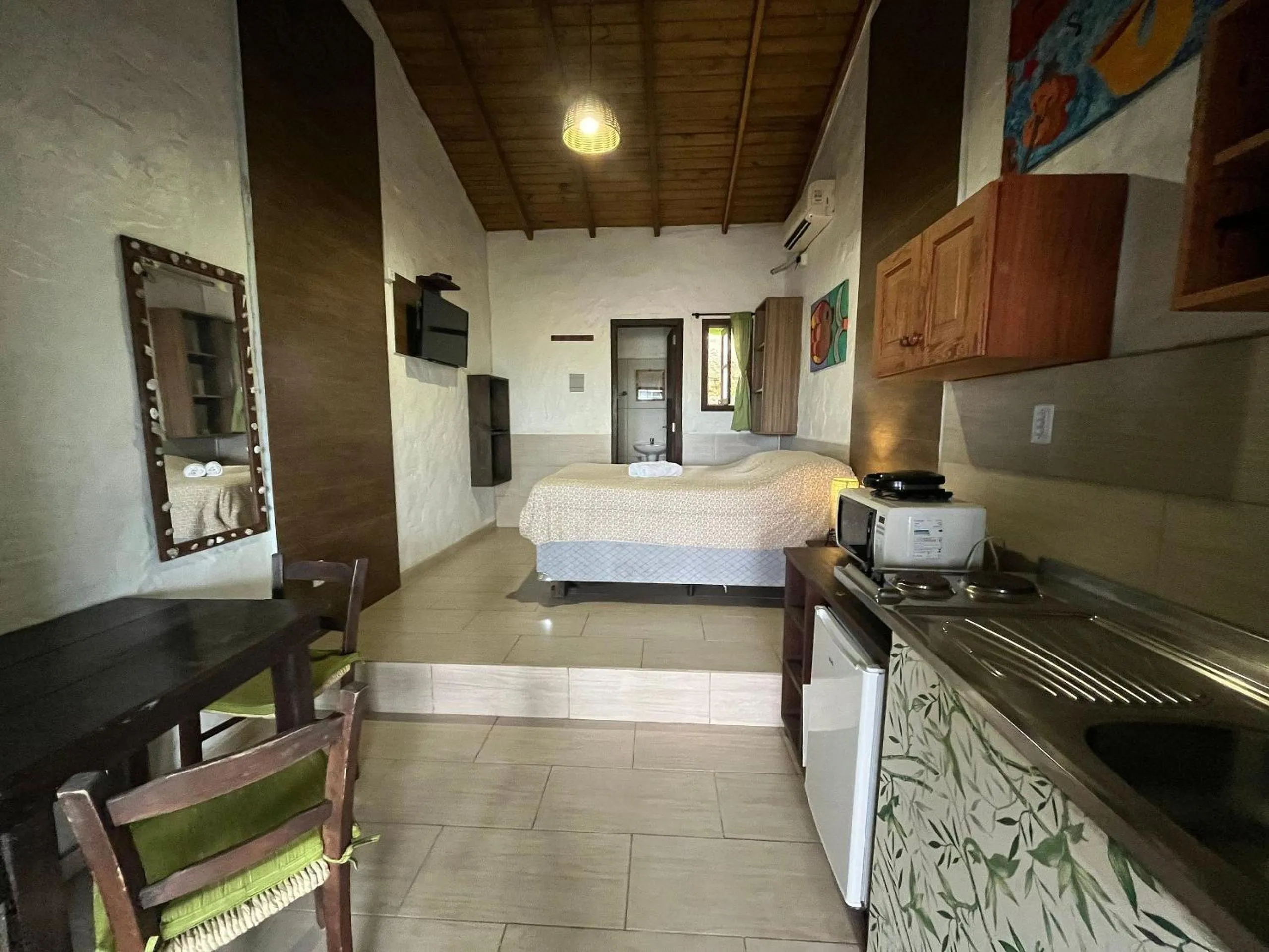 Bed in Pousada vale verde bungalows - Praia do Rosa