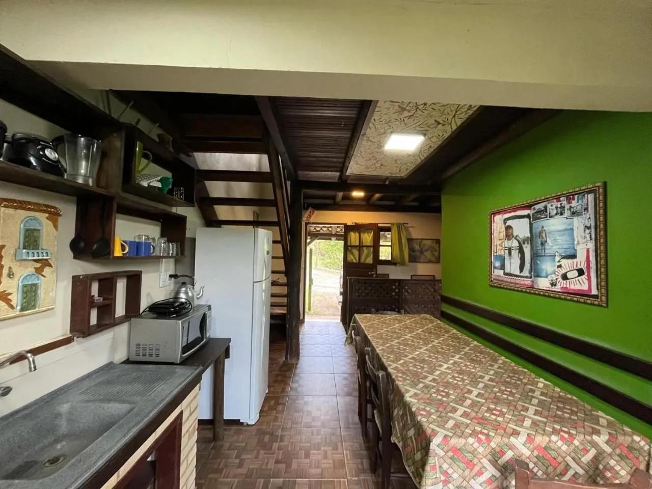 Dining area in Pousada vale verde bungalows - Praia do Rosa