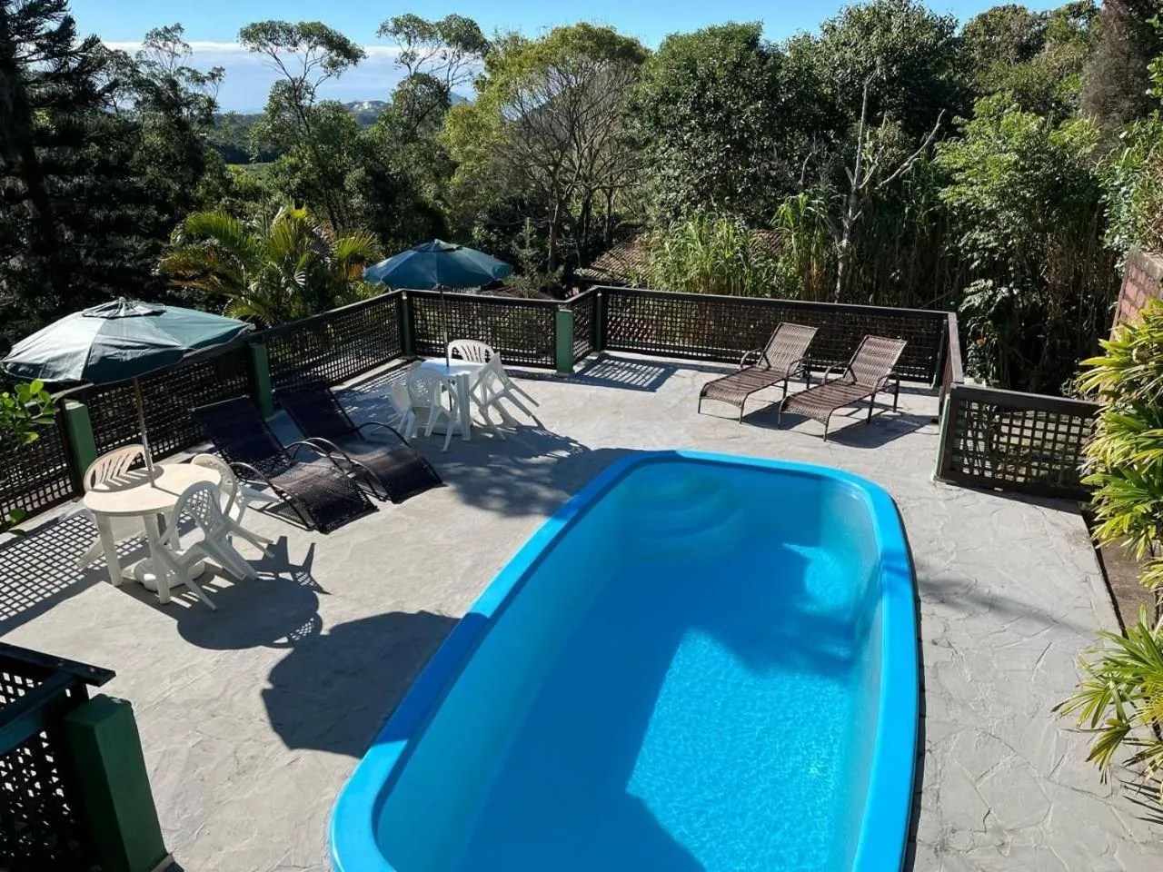 Swimming pool in Pousada vale verde bungalows - Praia do Rosa