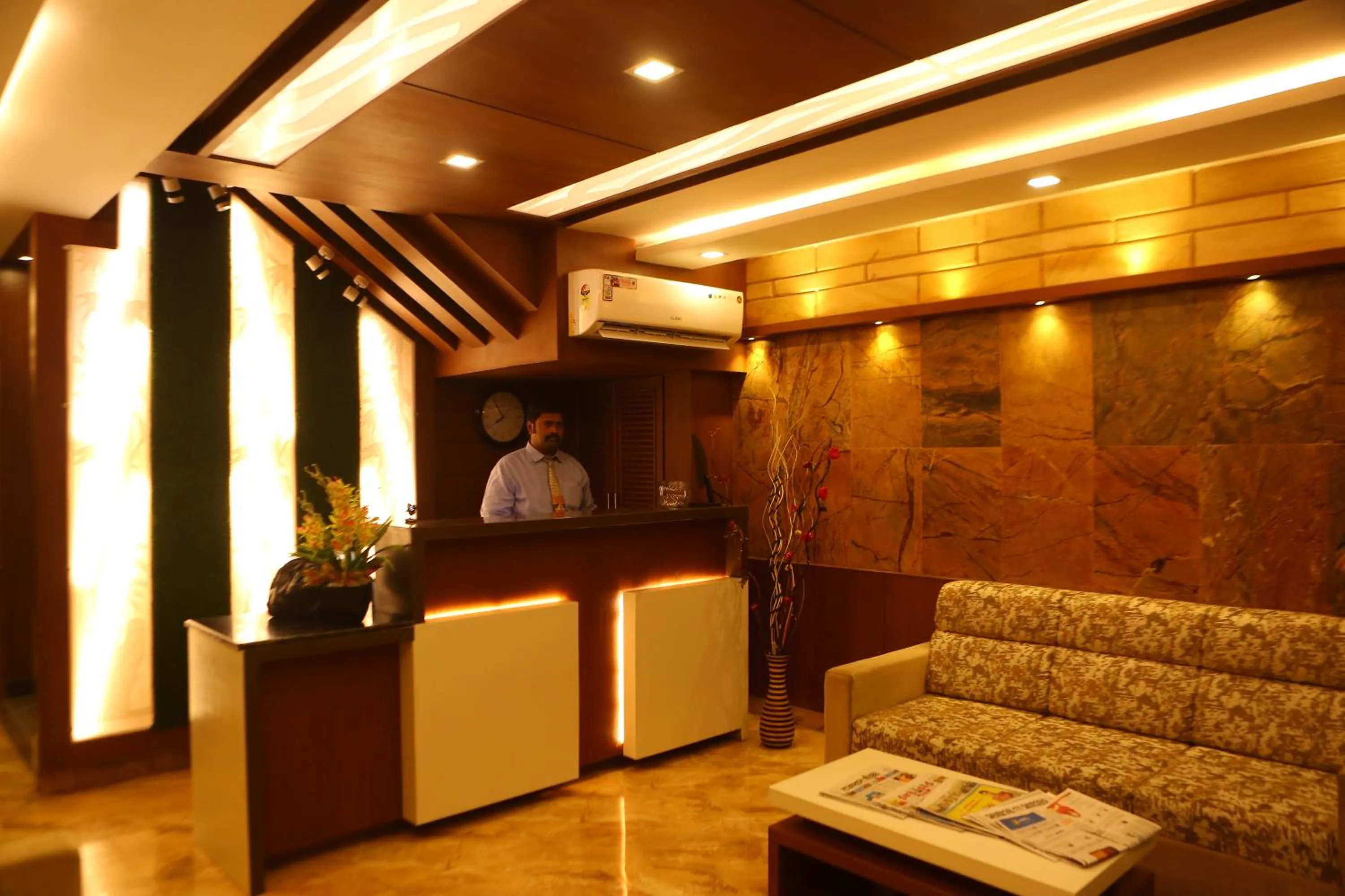 Lobby or reception in Horizon Inn