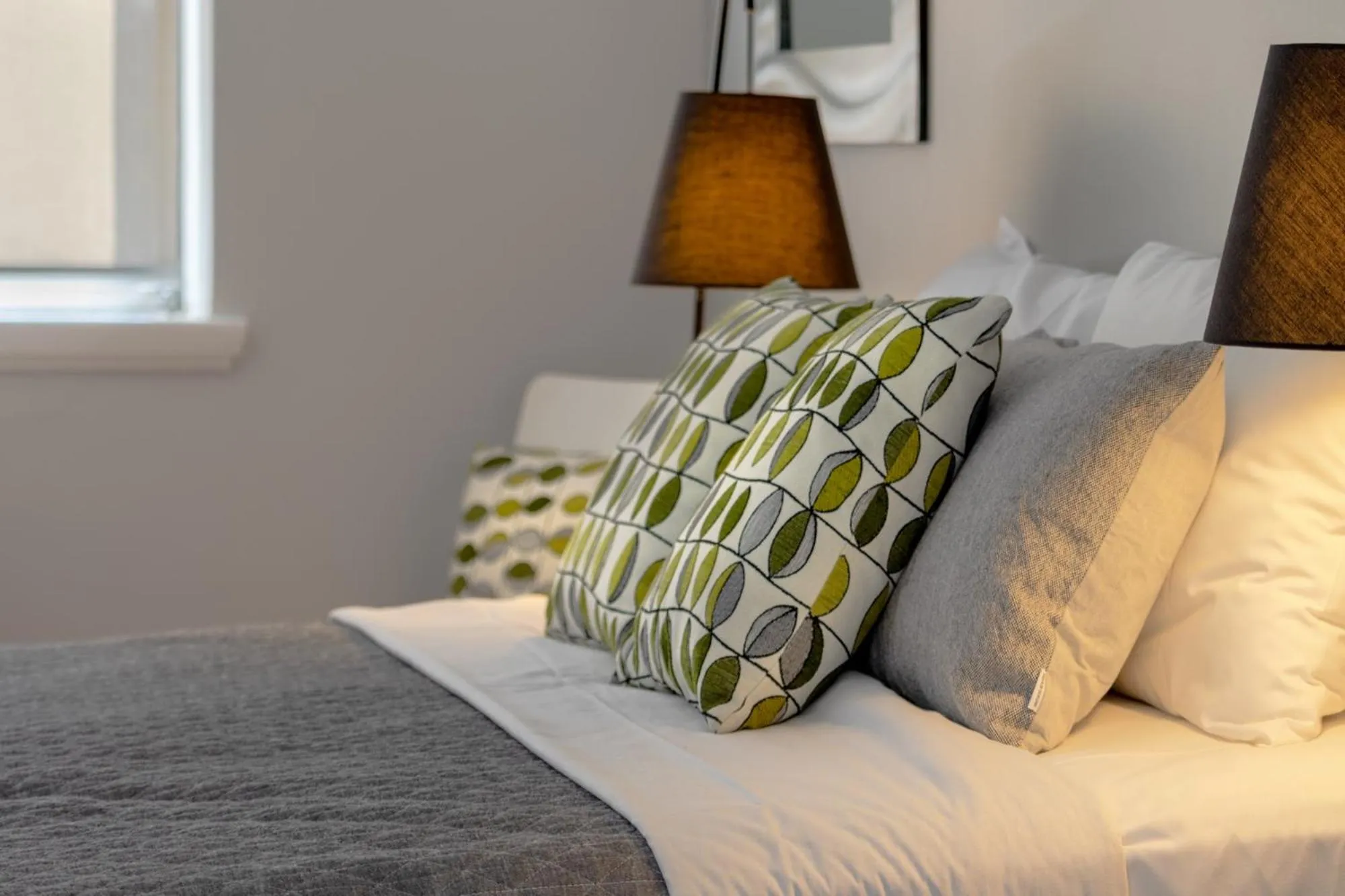 Bed in Birches Serviced Apartments