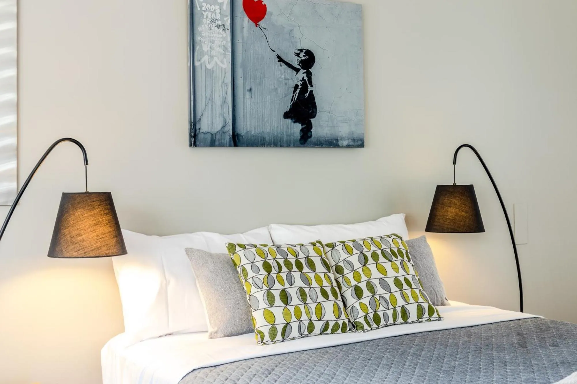 Bed in Birches Serviced Apartments