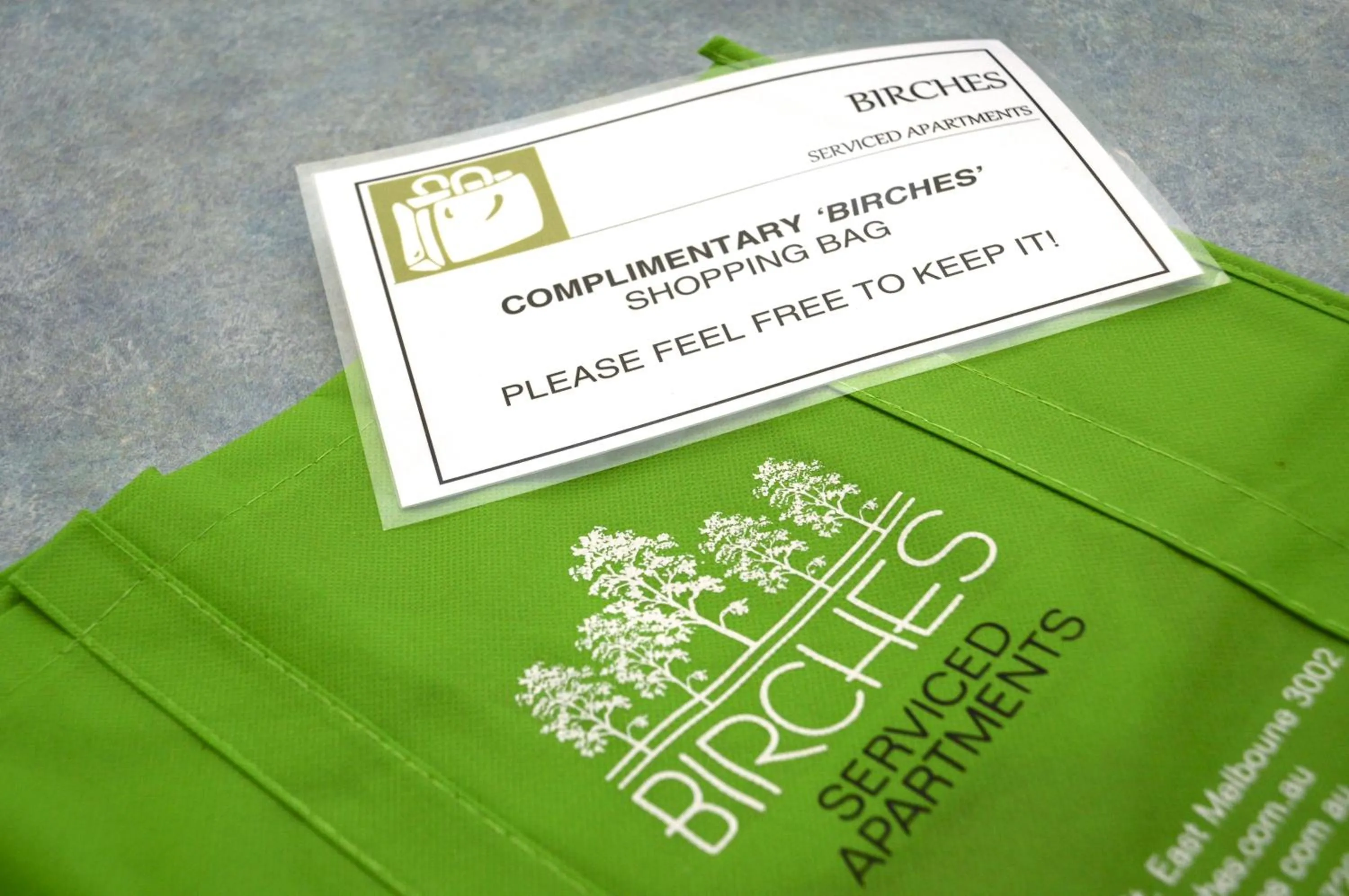 Decorative detail in Birches Serviced Apartments