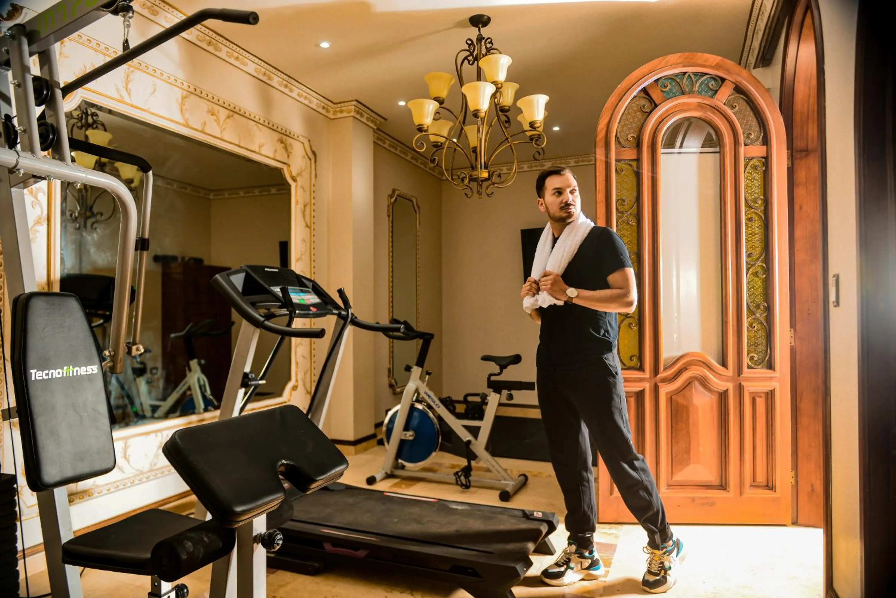 Fitness centre/facilities in San Juan Hotel