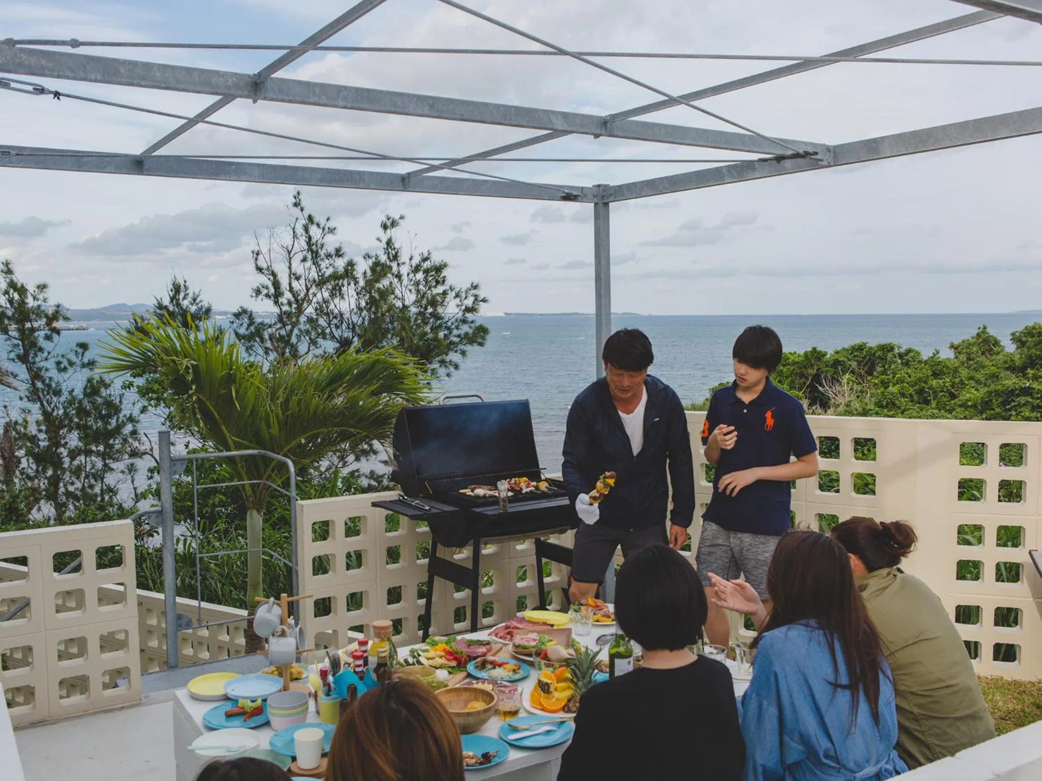 BBQ facilities in Hideout Okinawa Uruma