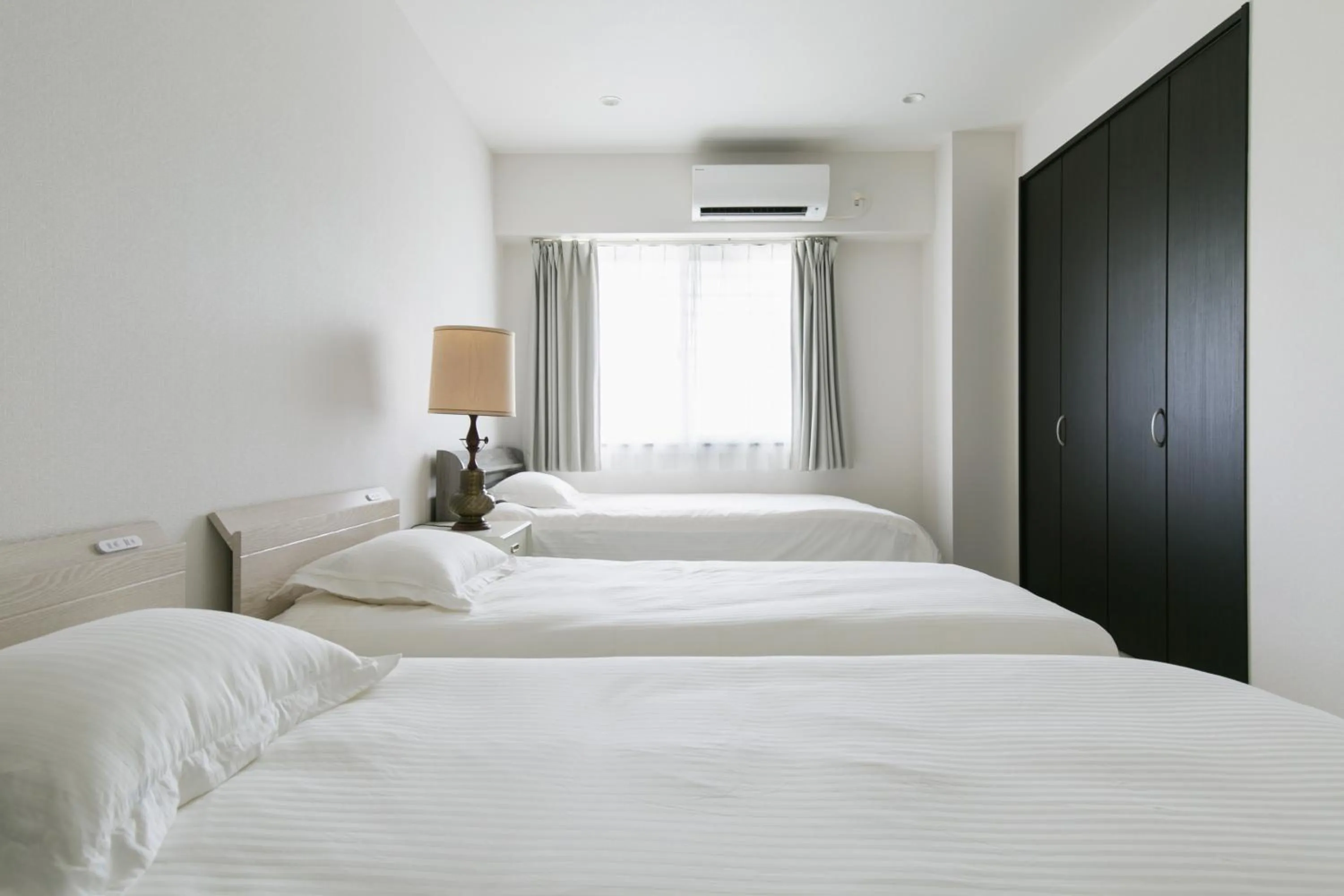 Bedroom, Bed in Hideout Okinawa Uruma