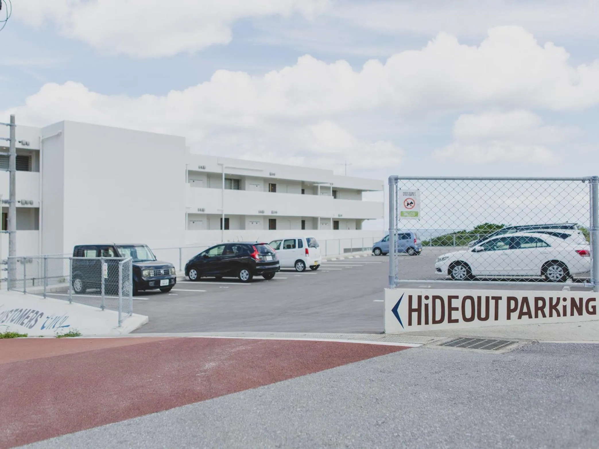 Area and facilities in Hideout Okinawa Uruma