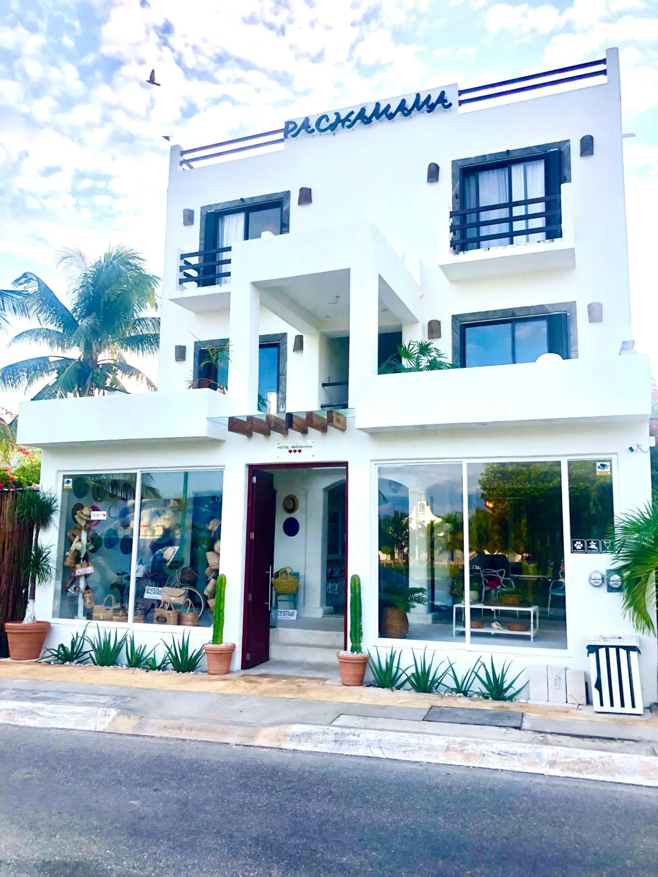 Facade/entrance in Hotel Boutique Pachamama