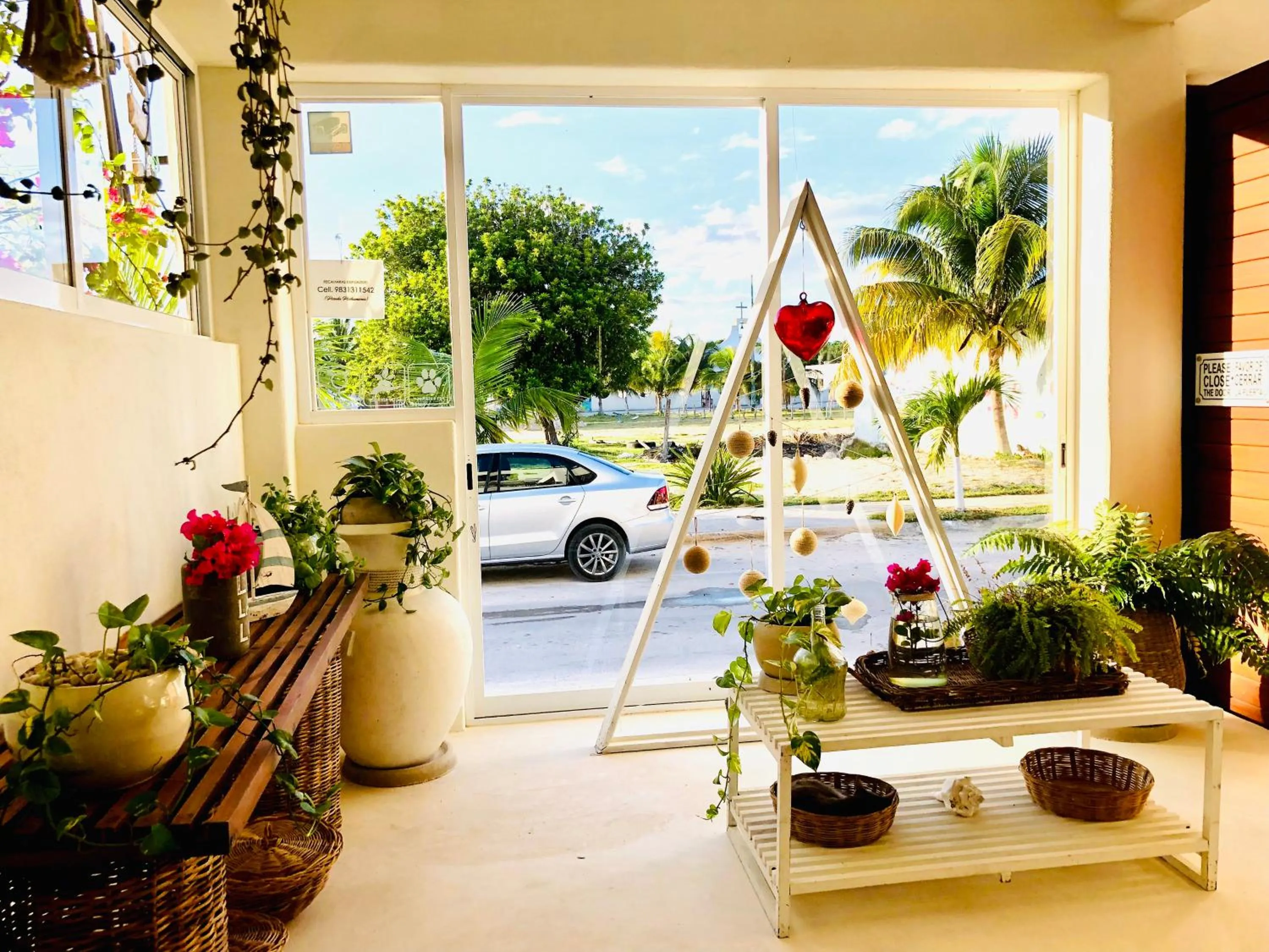 Patio in Hotel Boutique Pachamama