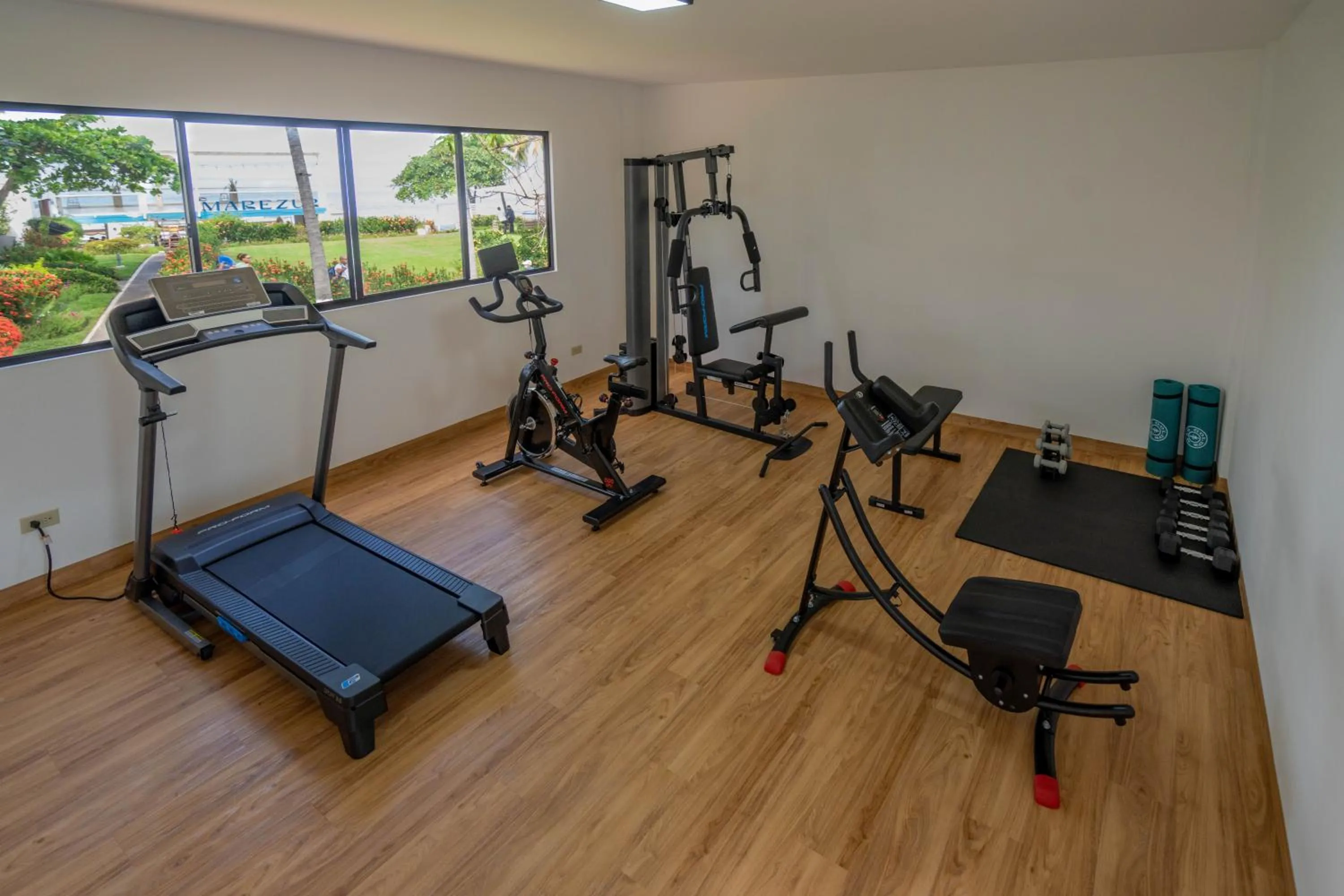 Fitness centre/facilities in Hotel Los Farallones