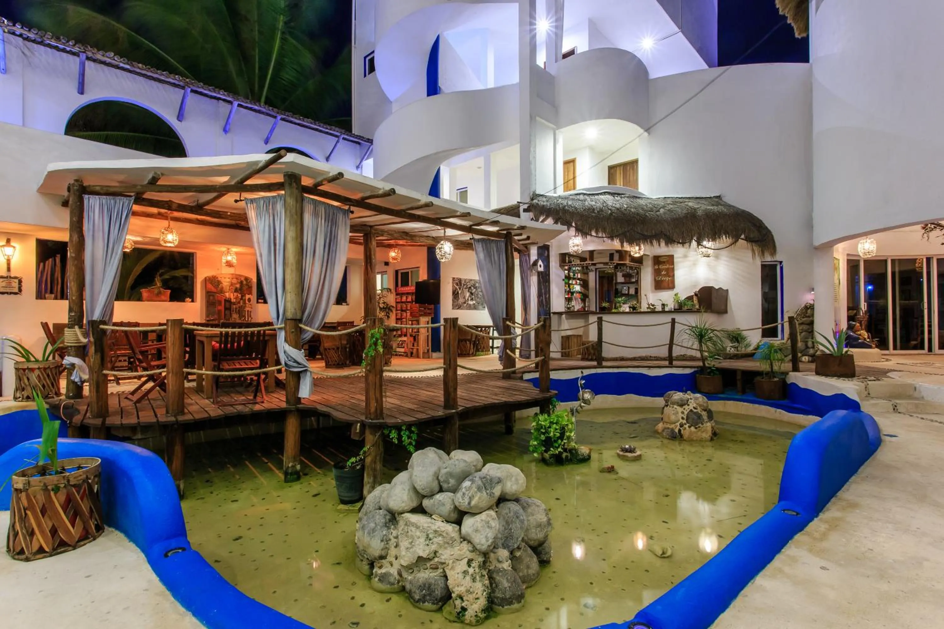 Restaurant/places to eat in Hotel Museo Matan Kaan Mahahual