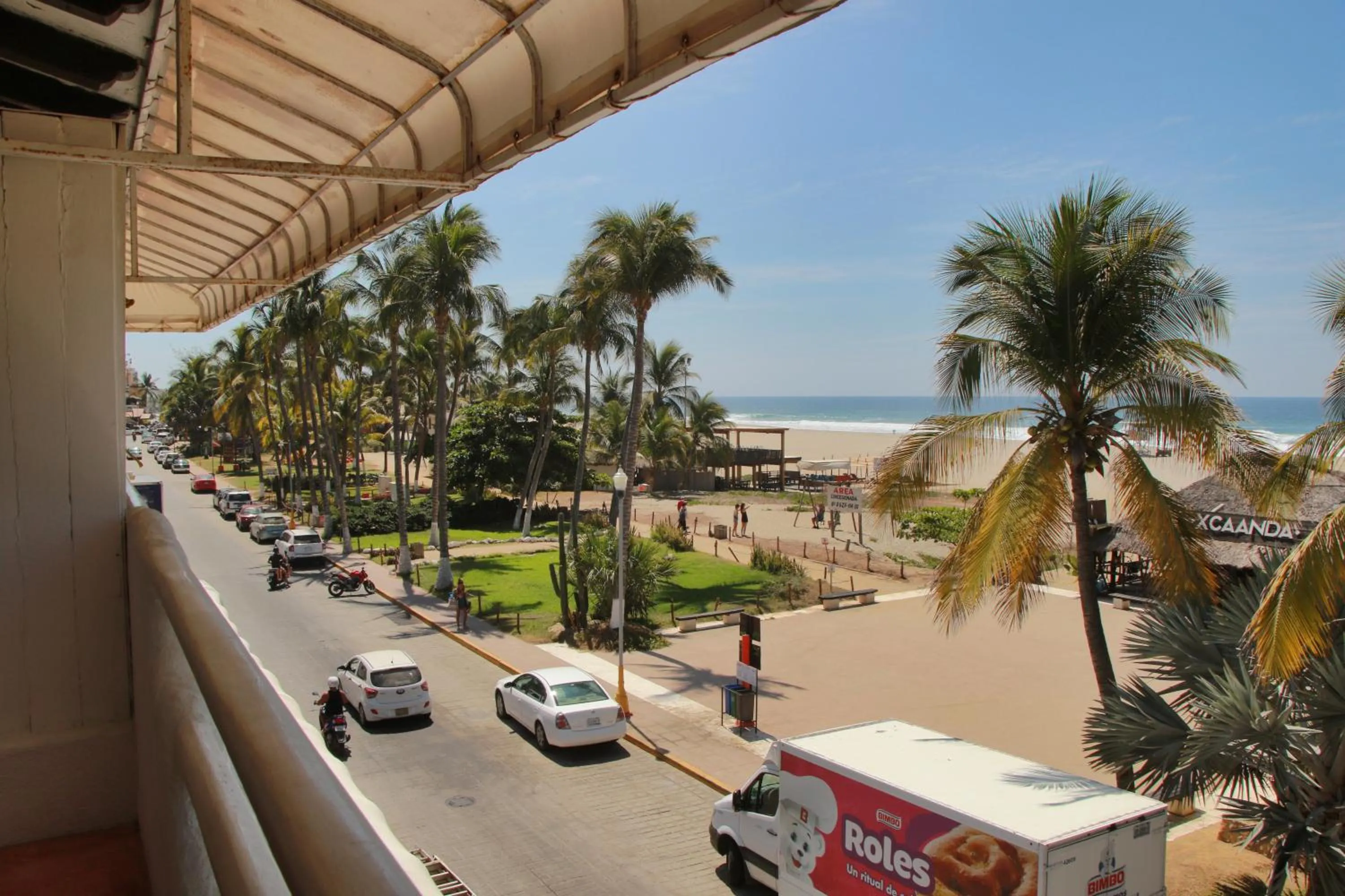 Balcony/Terrace in Hotel Bungalows Acuario