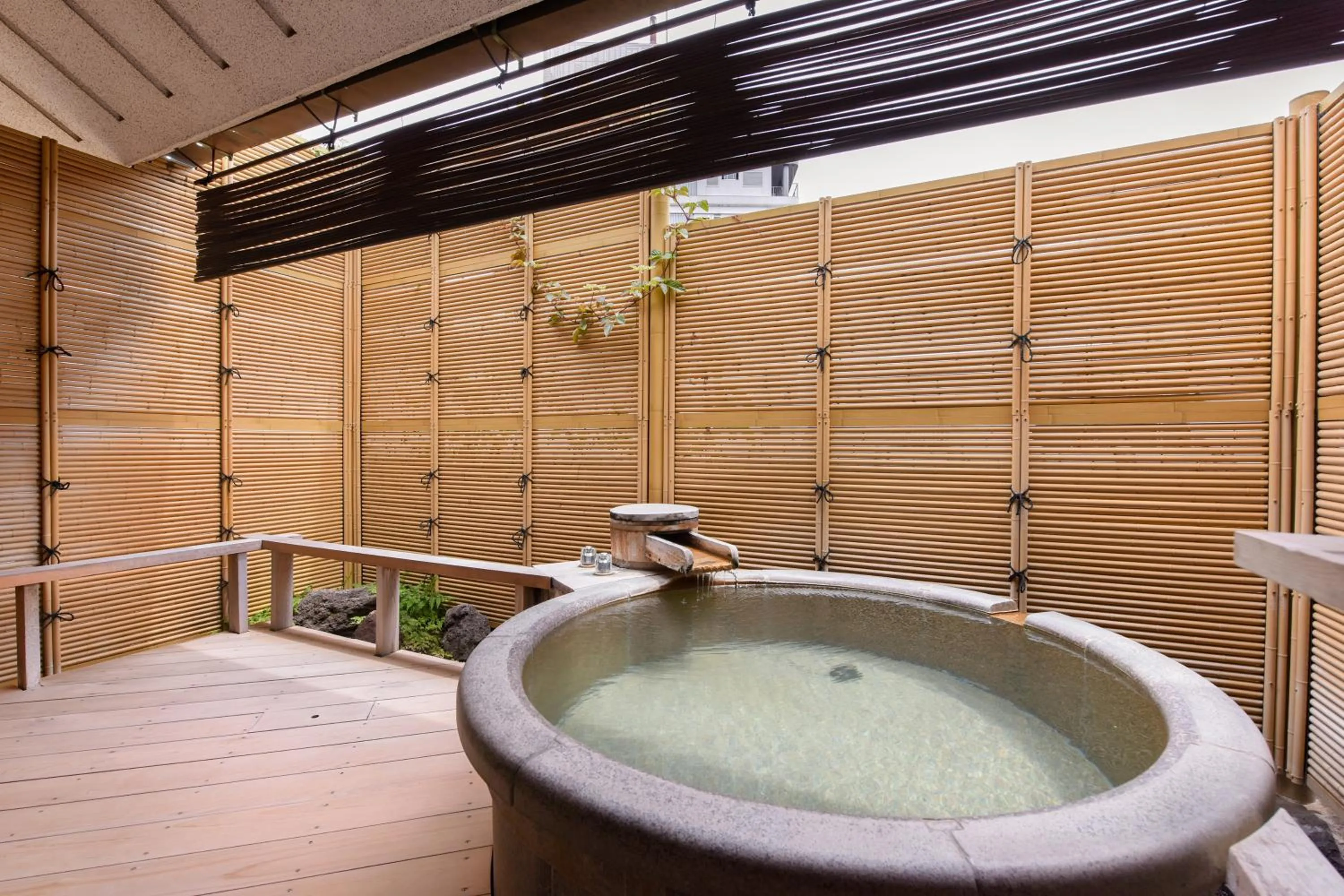 Open Air Bath in Furuya Ryokan