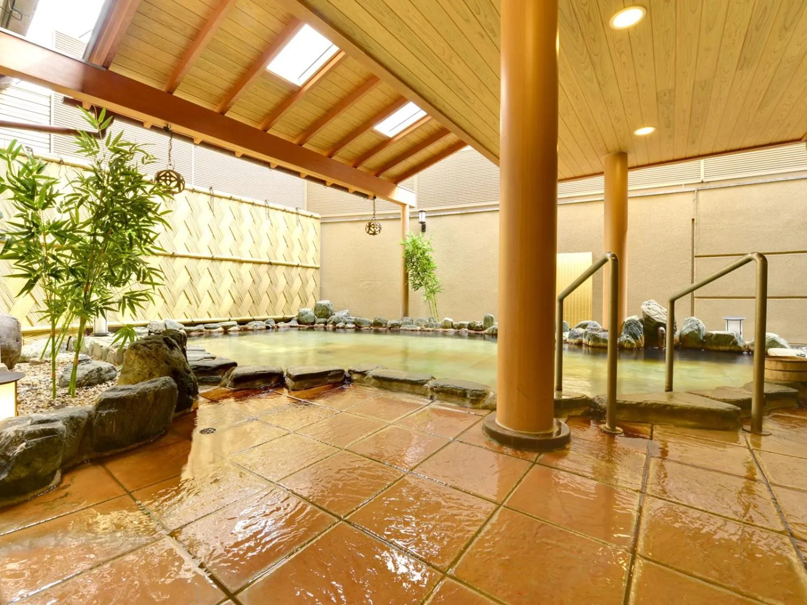 Open Air Bath in Furuya Ryokan