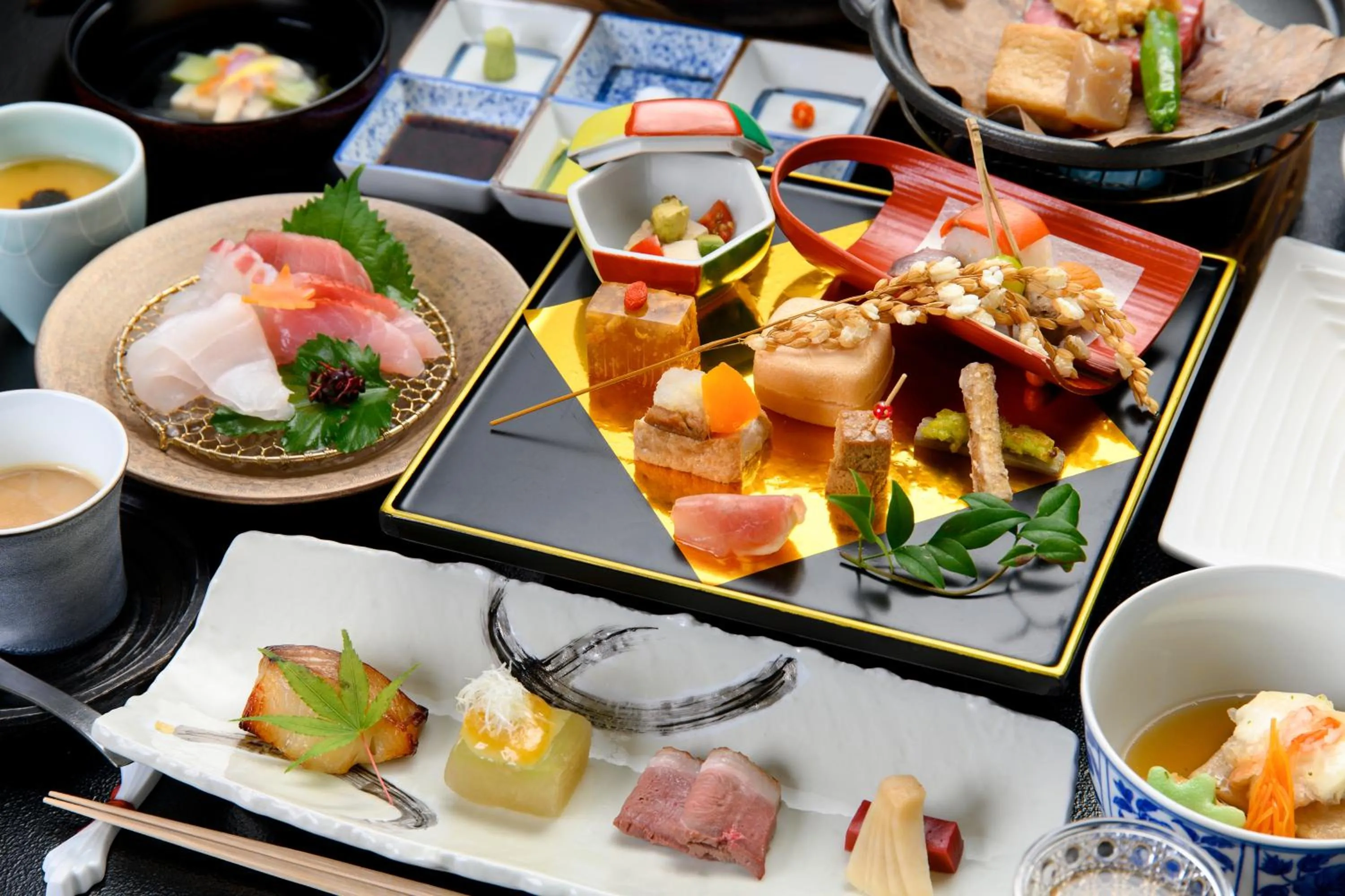 Dinner in Furuya Ryokan