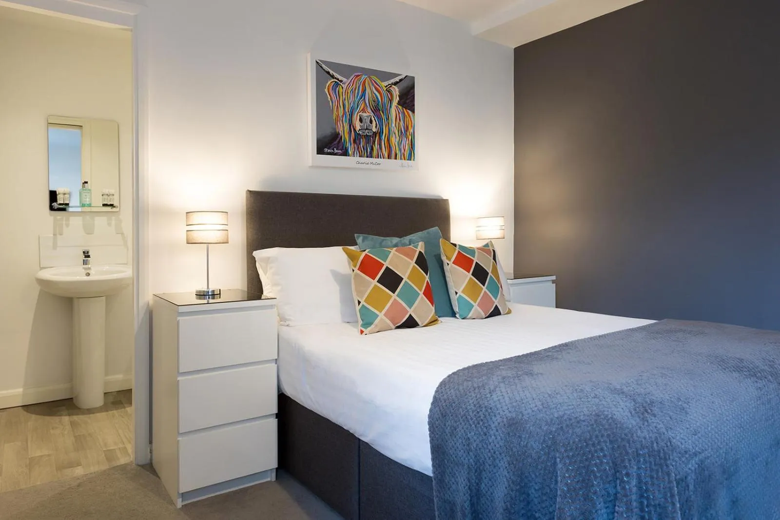 Bed in The Little Mill Inn