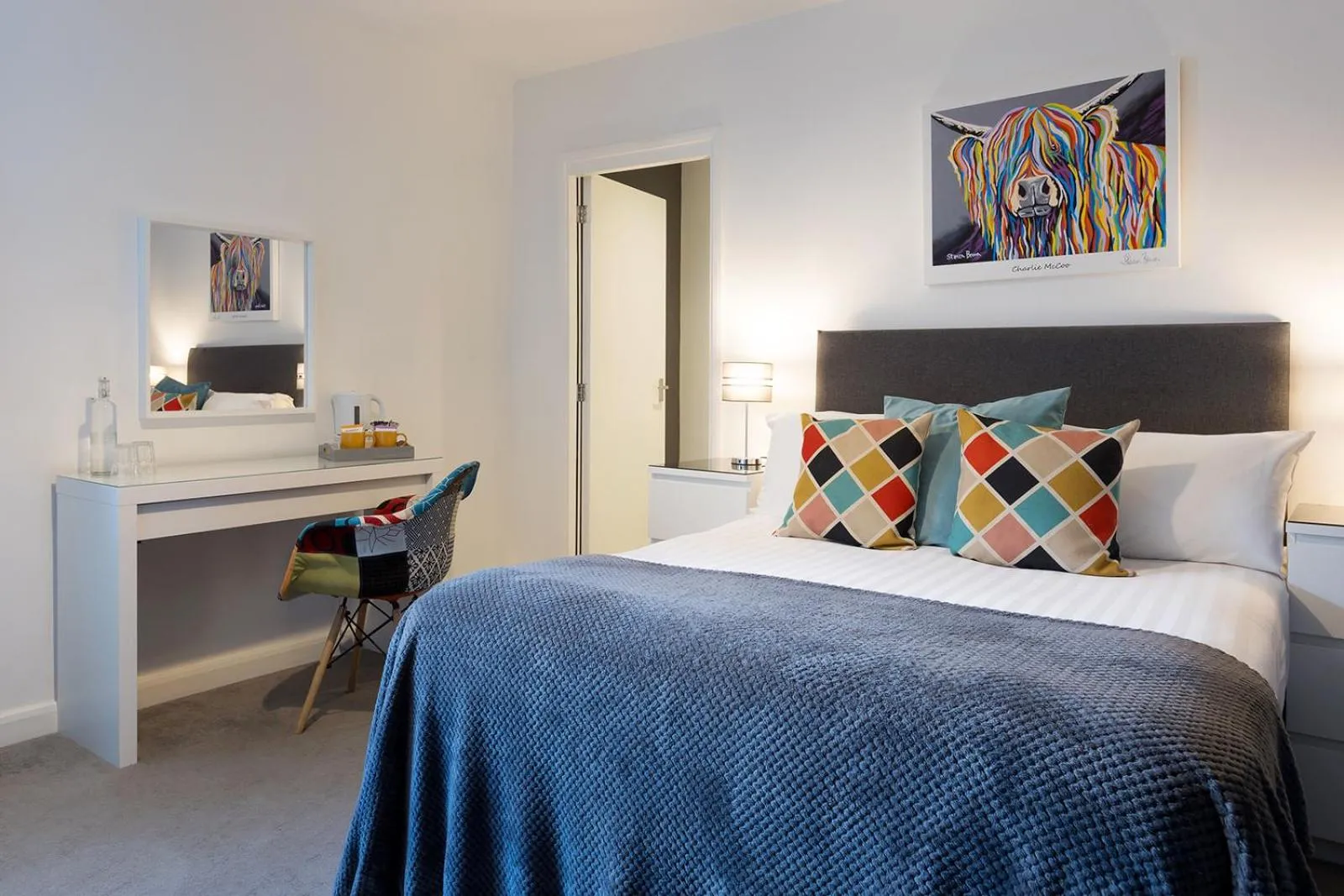 Bed in The Little Mill Inn