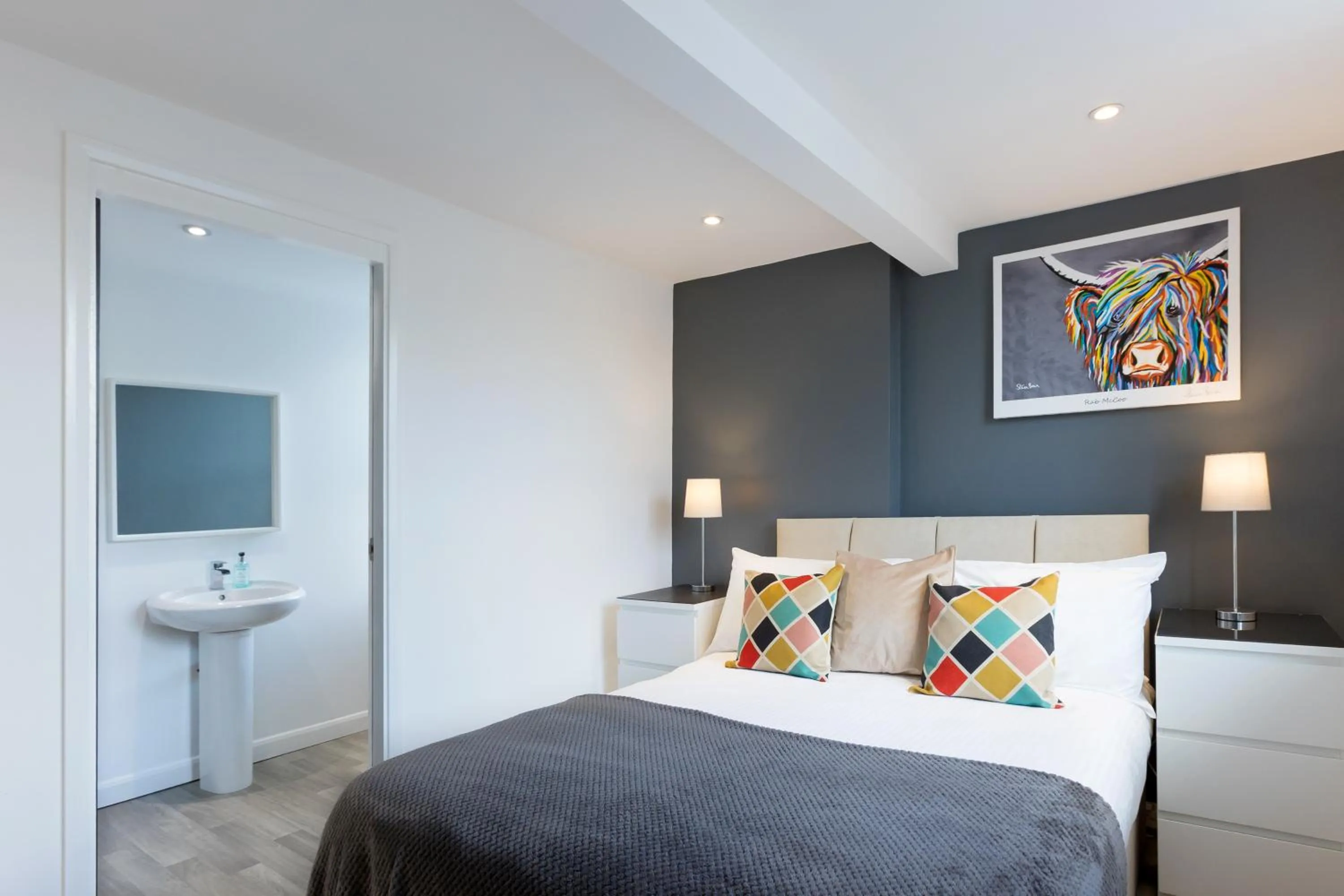 Bed in The Little Mill Inn