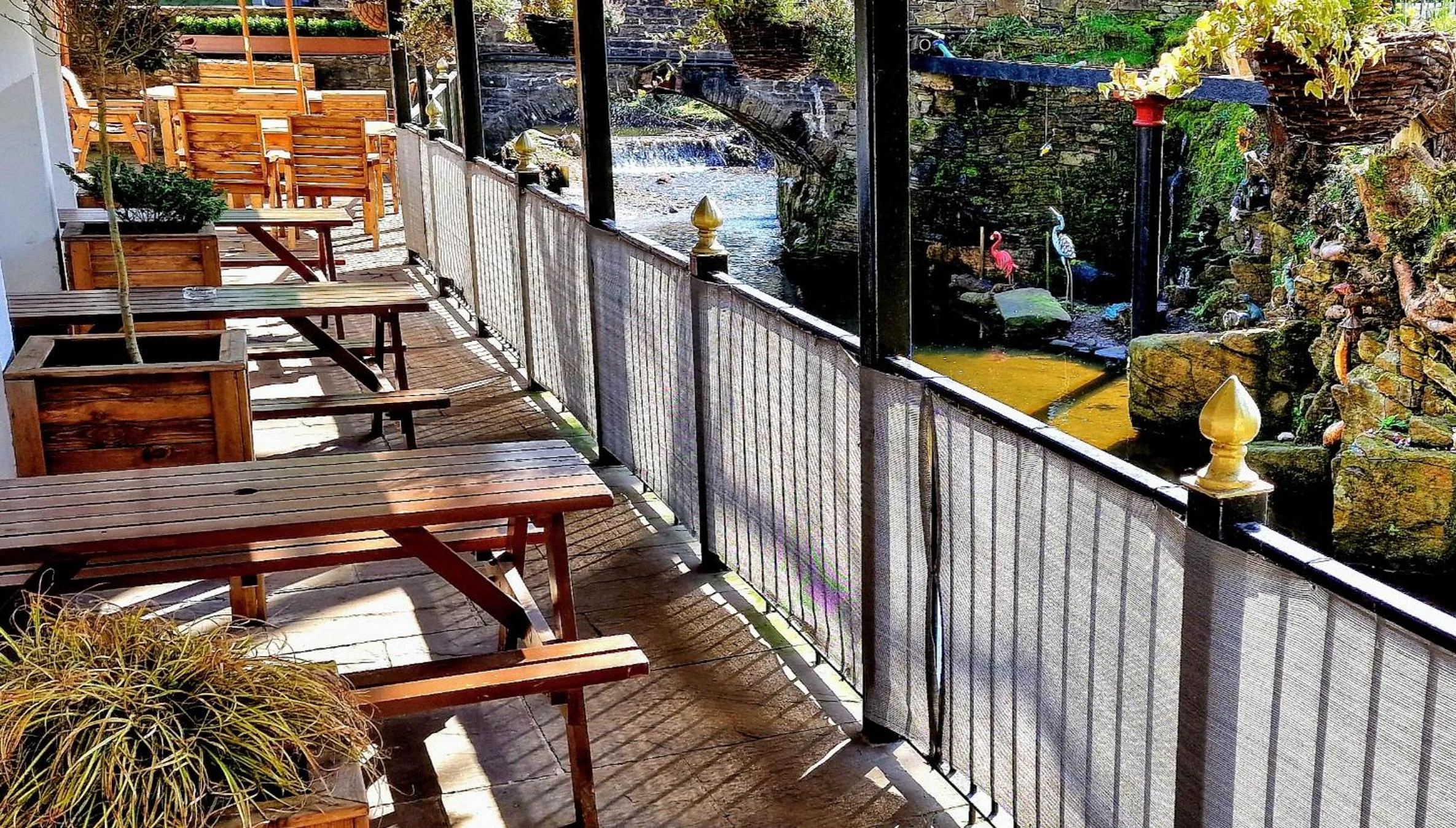 Property building in The Little Mill Inn