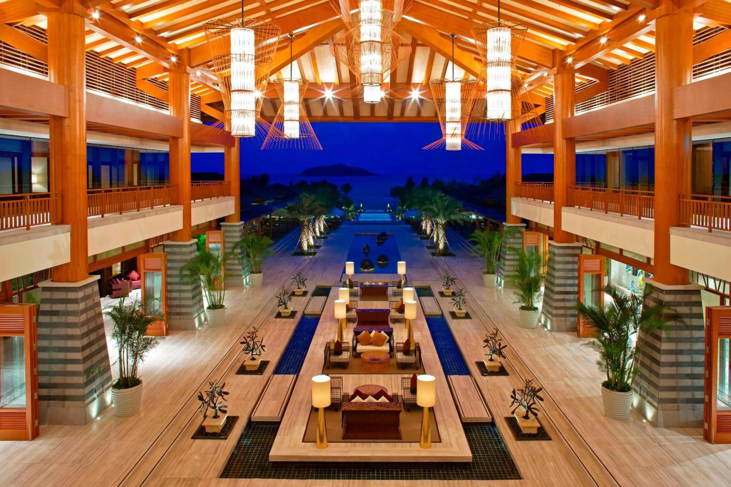 Lobby or reception in Le Méridien Shimei Bay Beach Resort & Spa