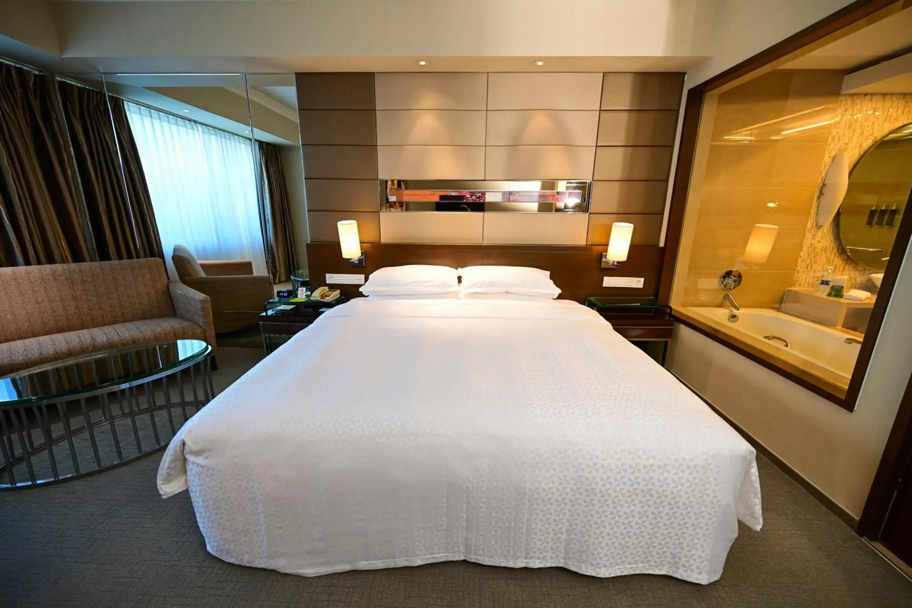 Superior Room, Guest room, 1 King, City view, Pool access in Four Points By Sheraton Beijing, Haidian Superior Room, Guest room, 1 King, City view, Pool access in Four Points By Sheraton Beijing, Haidian