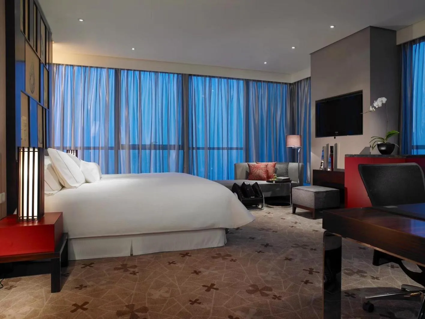 Bed in The Westin Beijing Chaoyang