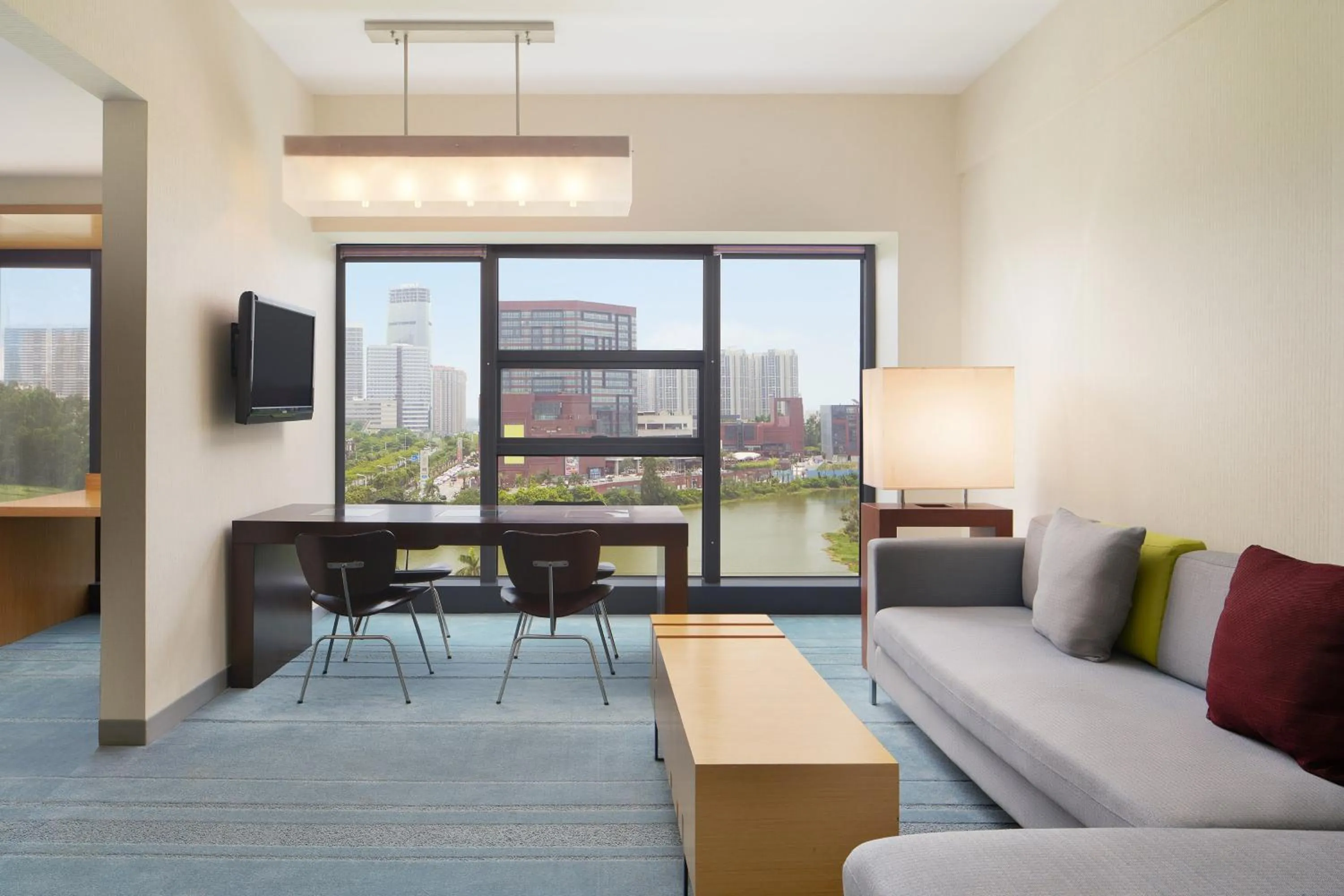 Living room in Aloft Nanhai, Foshan