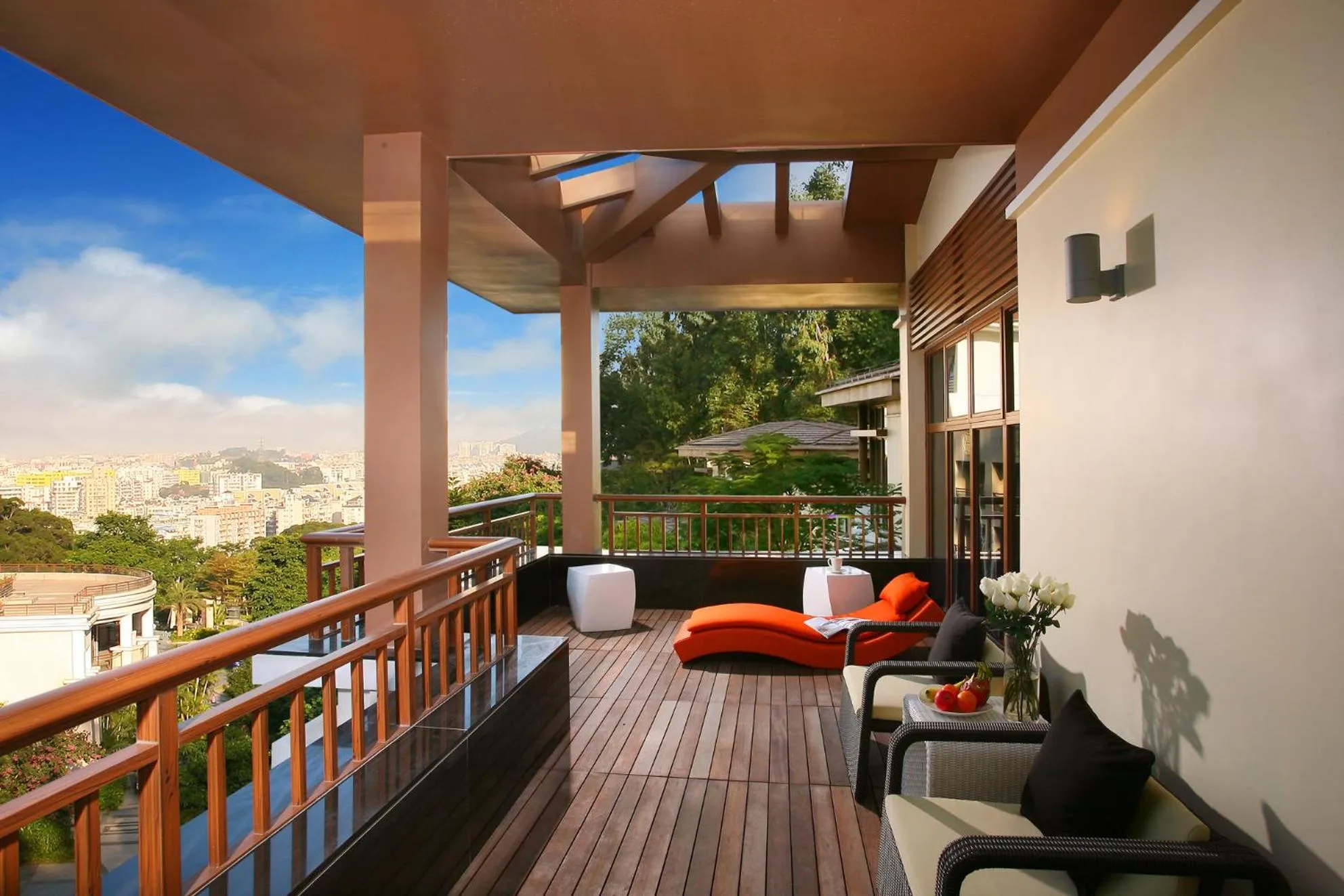 Balcony/Terrace in Le Méridien Xiamen