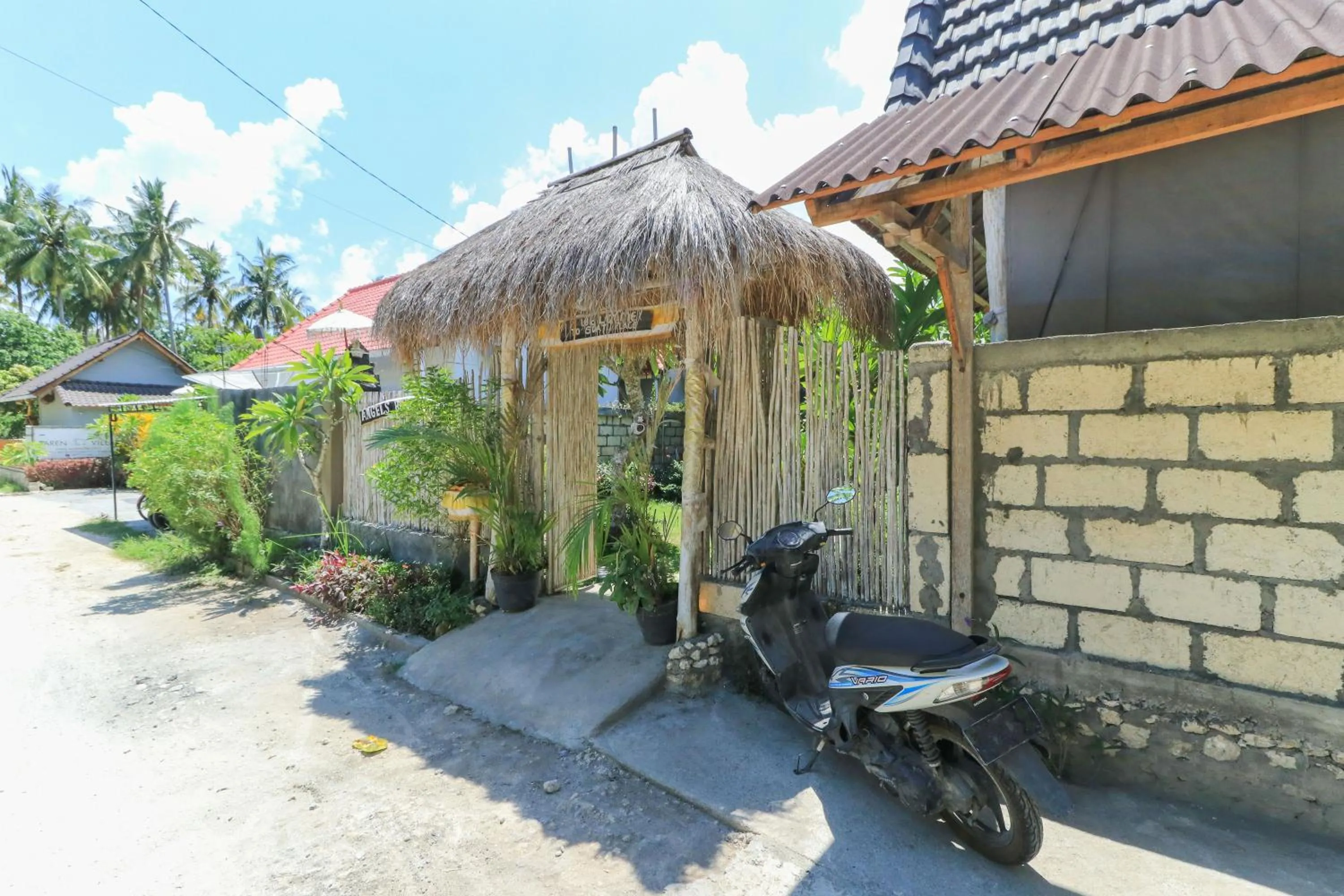 Facade/entrance in Angels Bungalow Nusa Penida