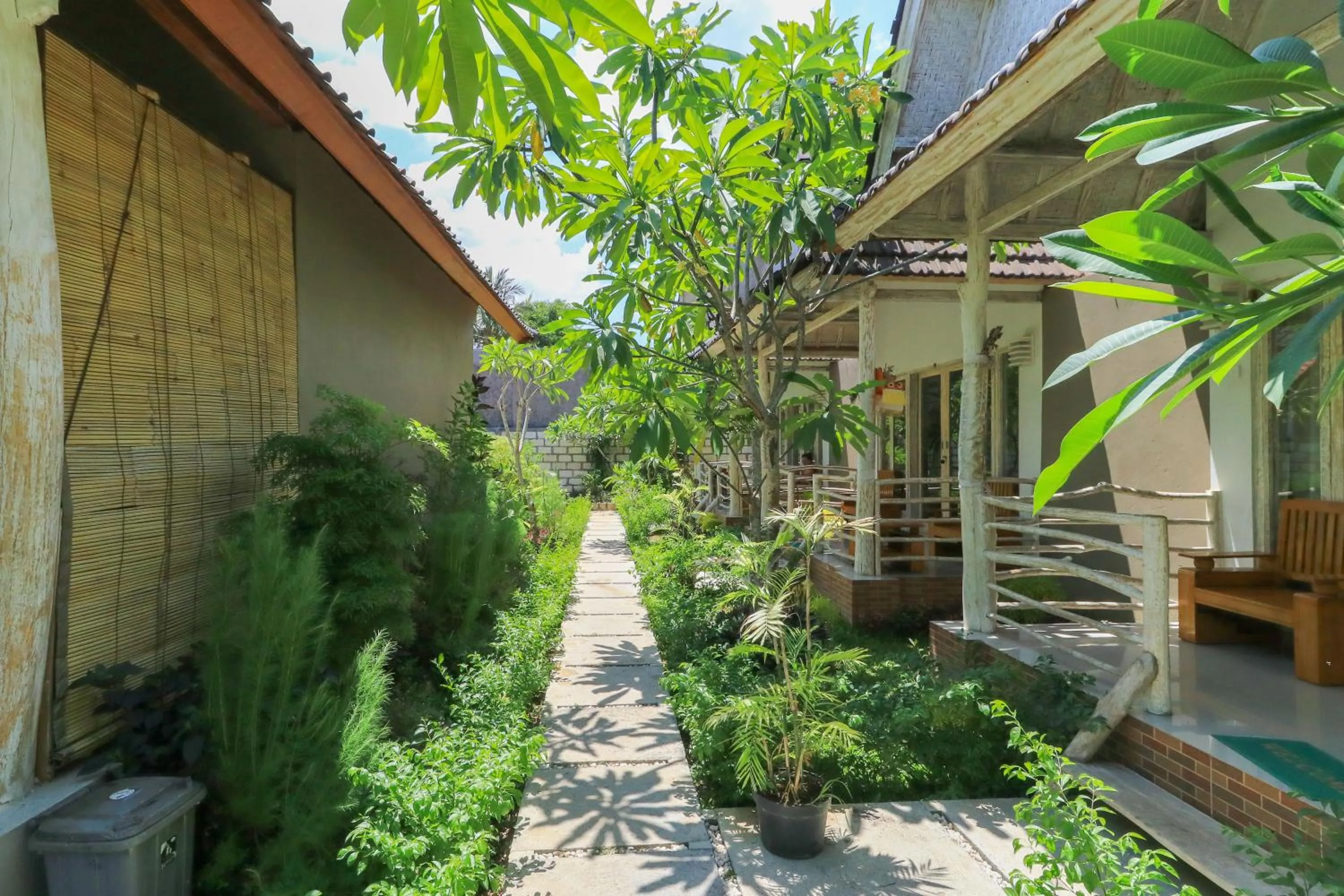 Garden in Angels Bungalow Nusa Penida