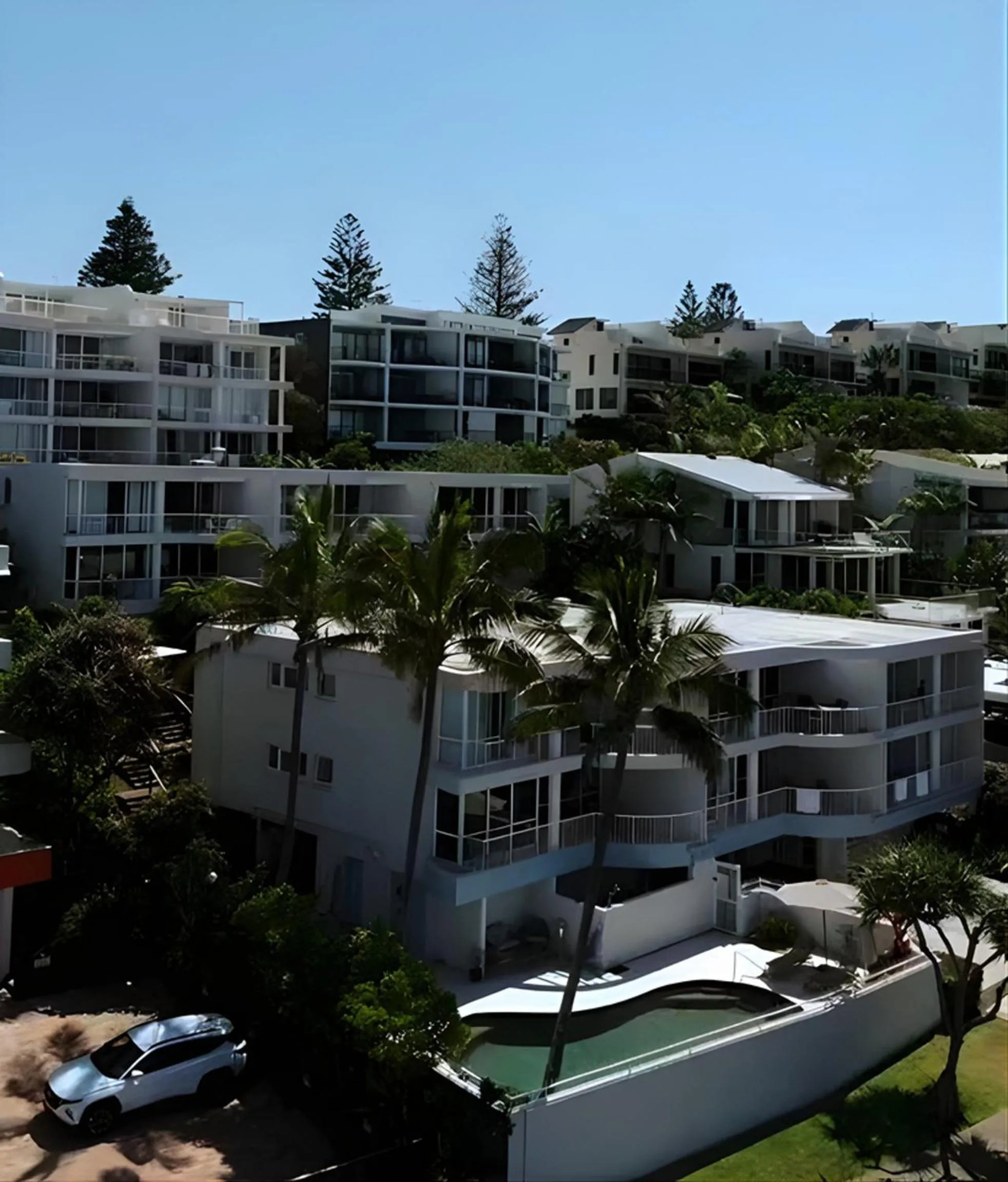 Property building in La Mer Sunshine Beachfront