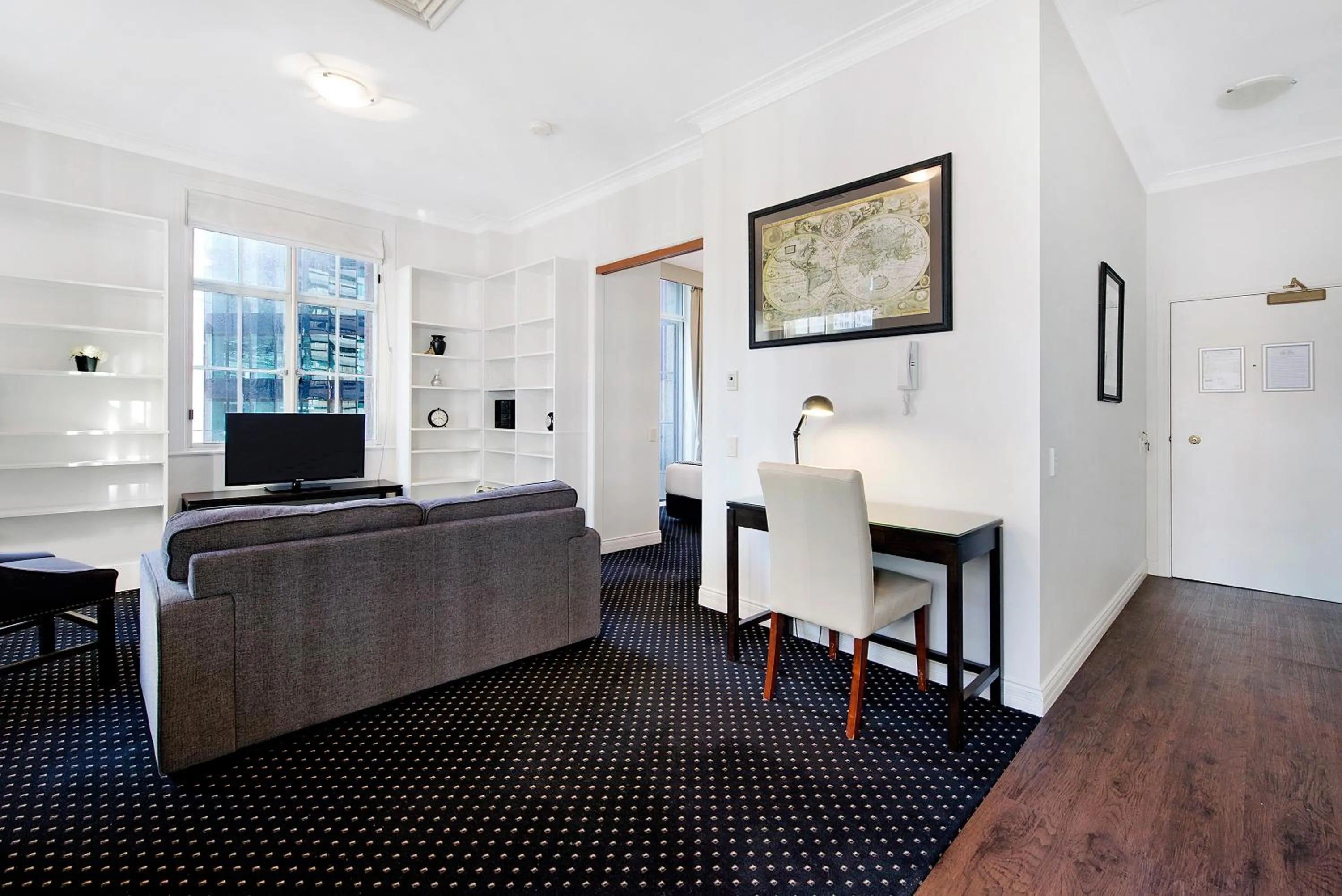 Living room in Rothbury Hotel