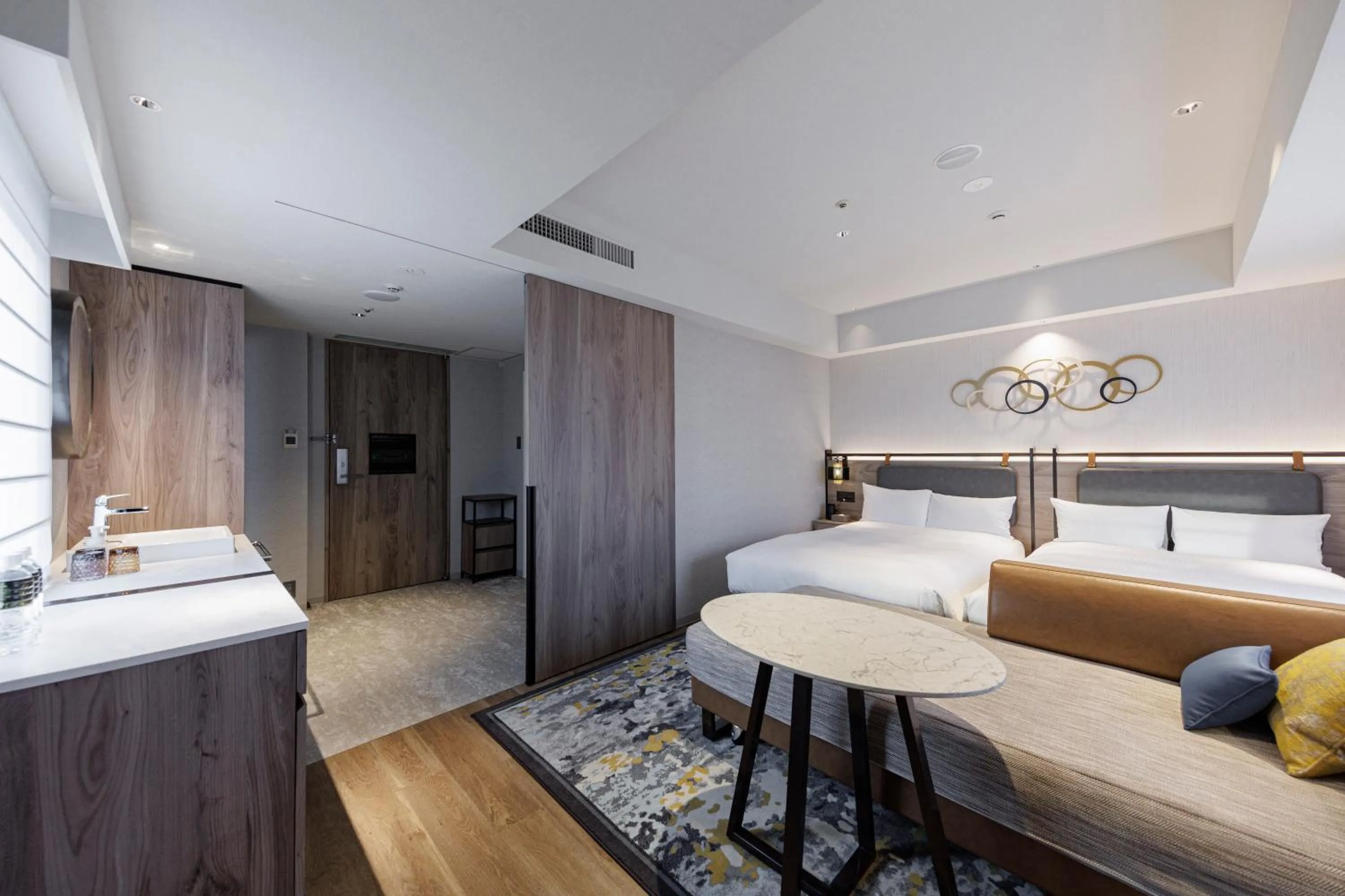 Bed in JR Kyushu Station Hotel Kokura