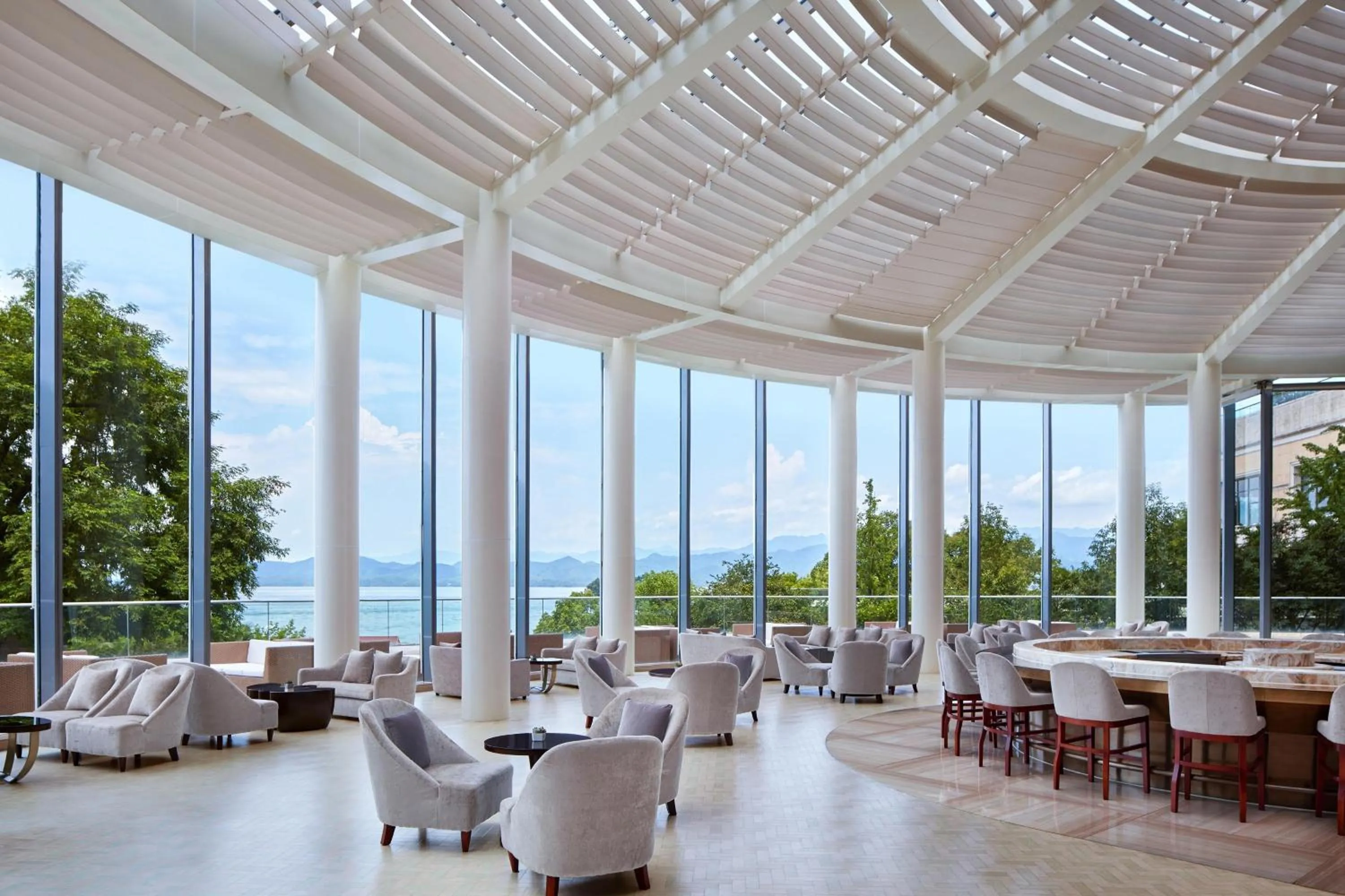 Lobby or reception in Sheraton Qiandao Lake Resort