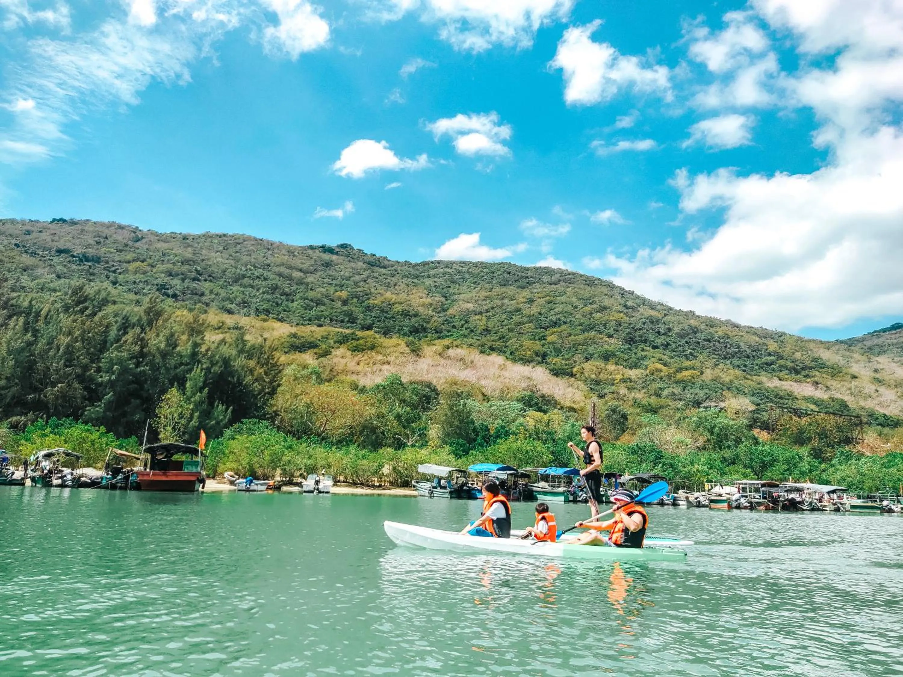 Canoeing in The St. Regis Sanya Yalong Bay Resort