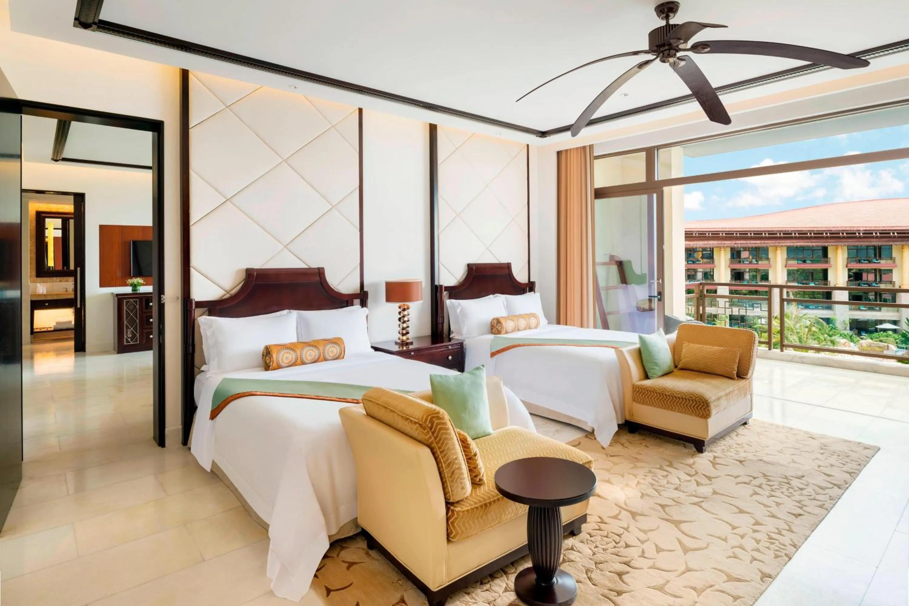 Photo of the whole room, Bed in The St. Regis Sanya Yalong Bay Resort