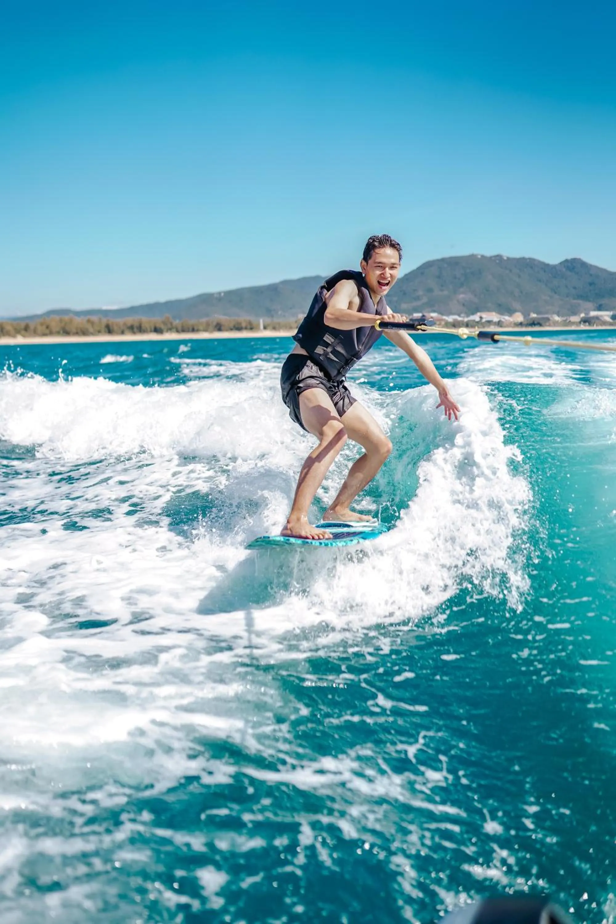 Windsurfing in The St. Regis Sanya Yalong Bay Resort