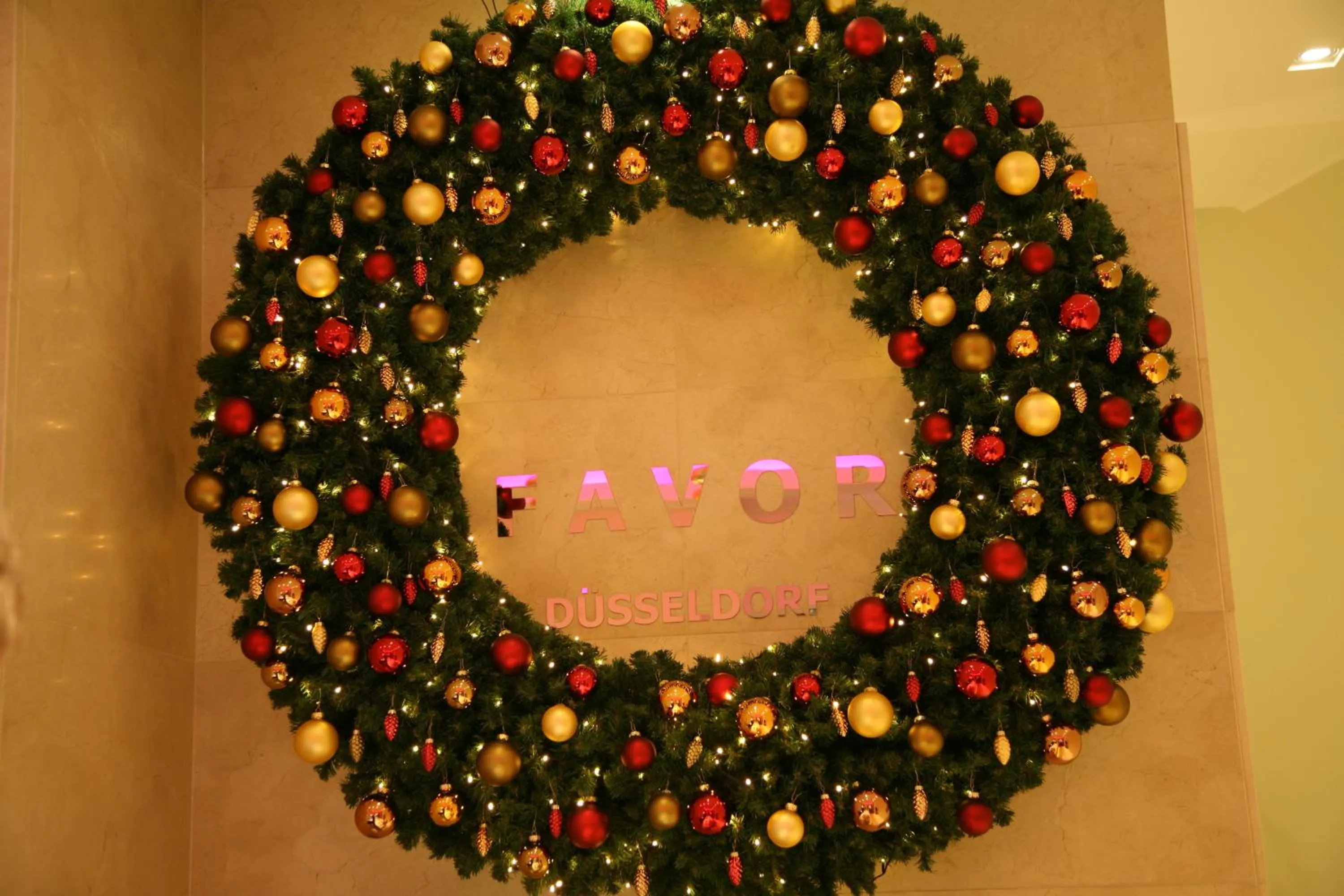 Decorative detail in Hotel Favor