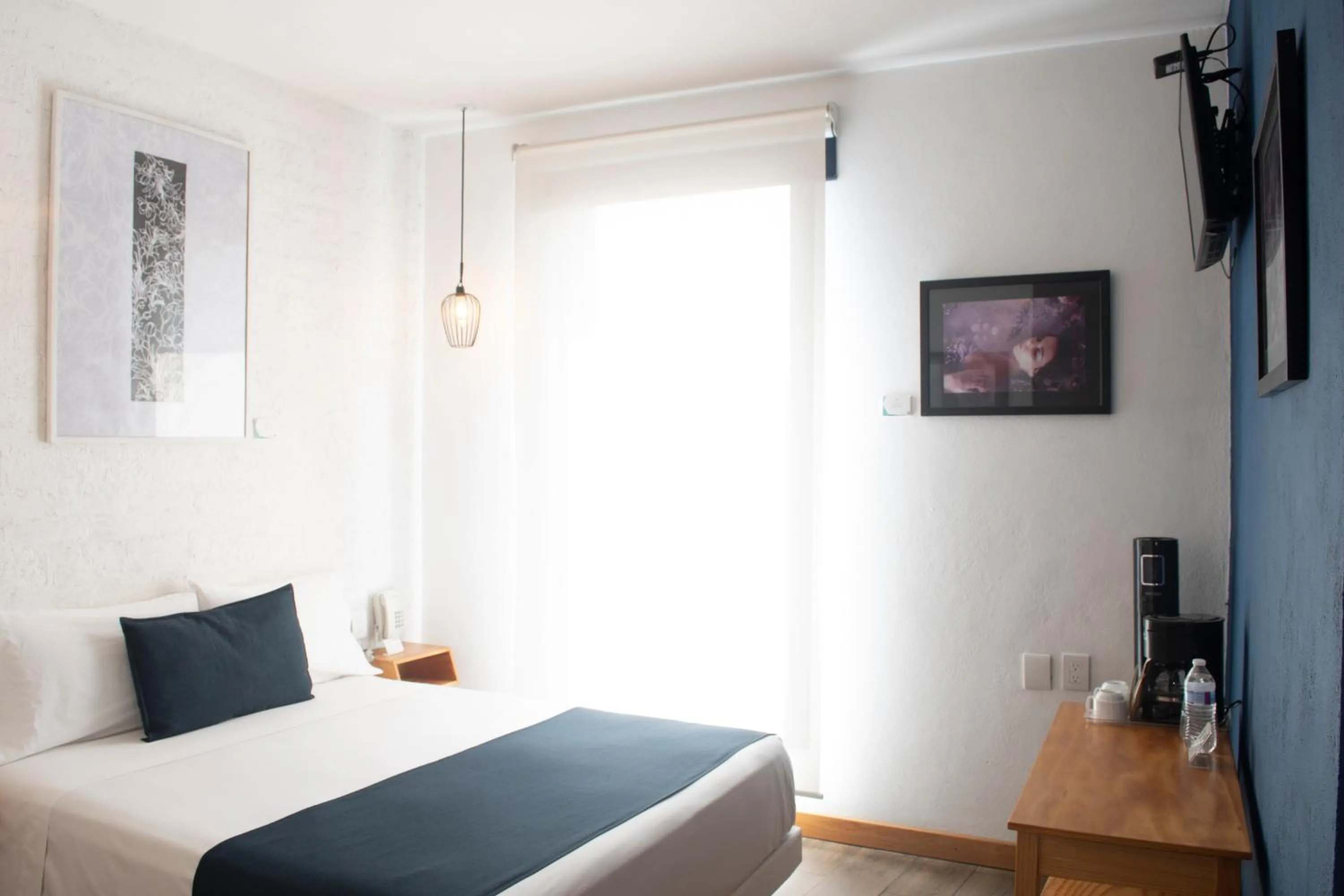 Bed in Romance City Hotel