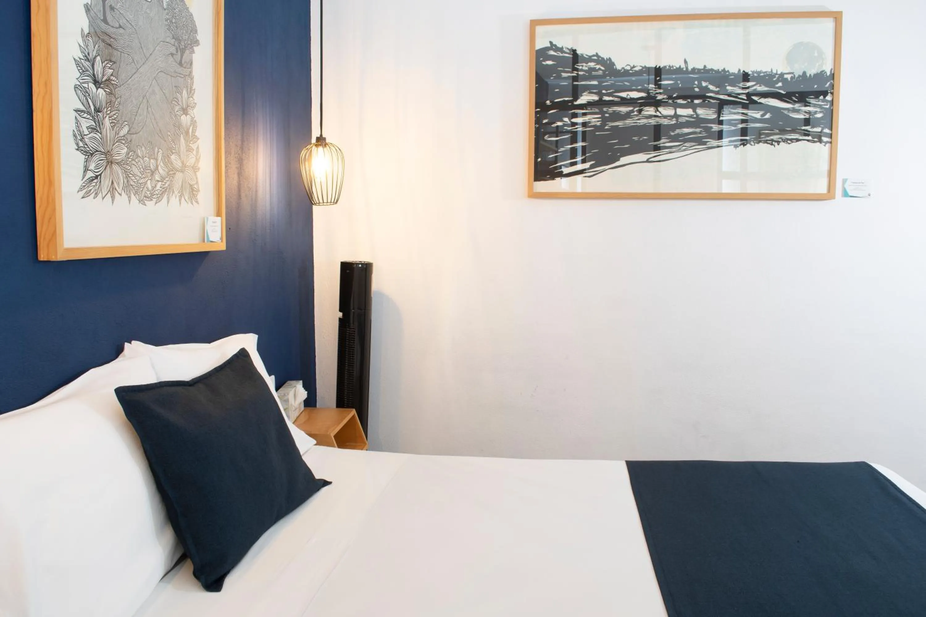 Bed in Romance City Hotel