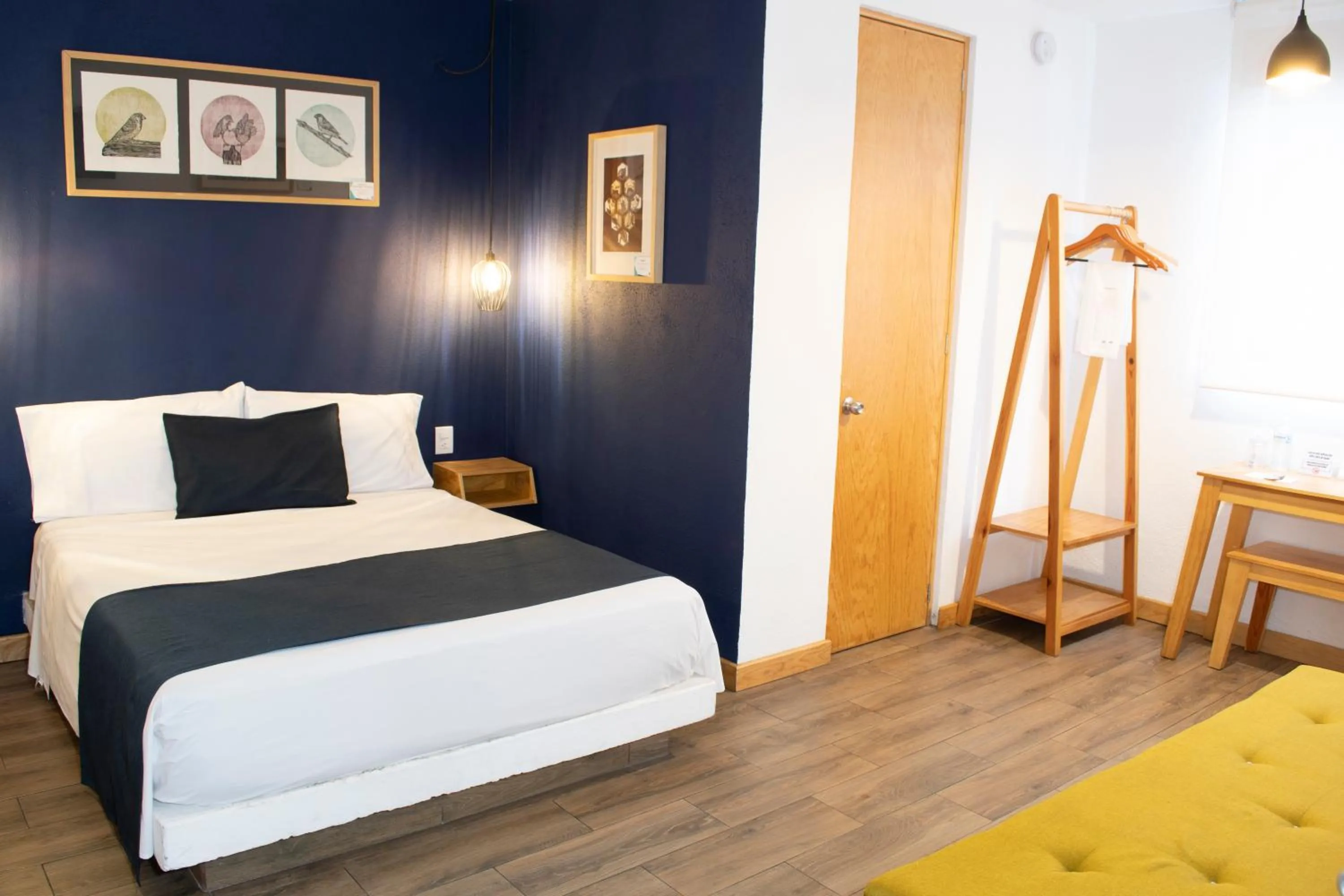 Bed in Romance City Hotel