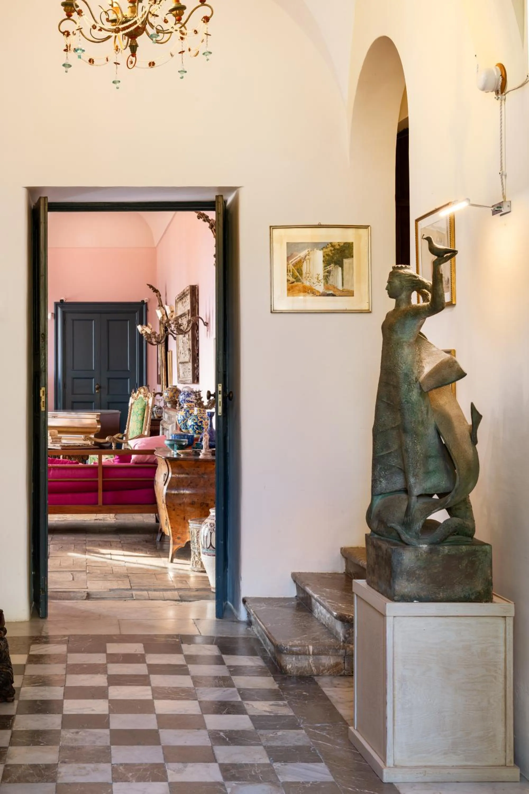 Lounge or bar in Casa Cuseni, Patrimonio Culturale Immateriale UNESCO